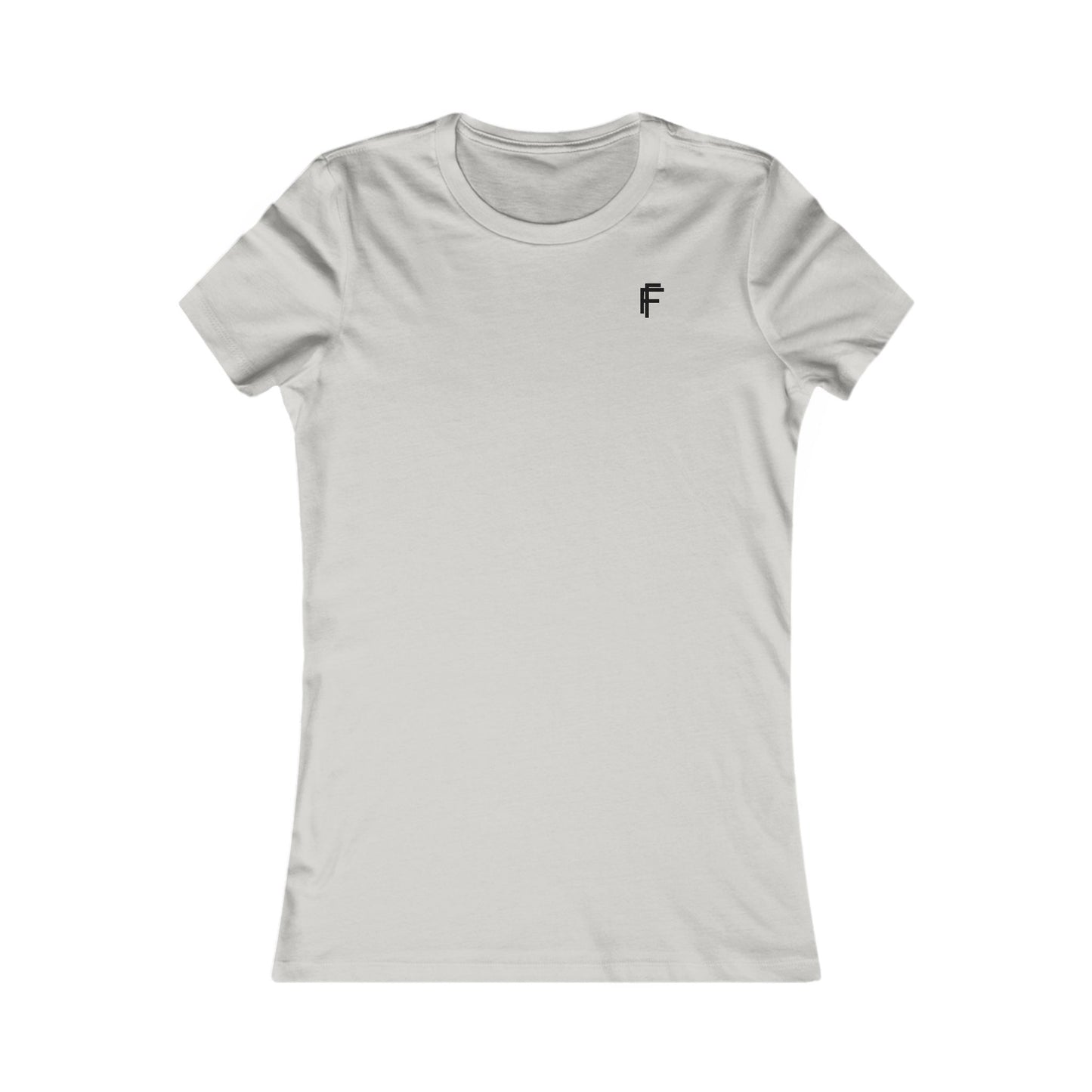 Frenzy - Women's Best Selling Tee with Black Logo. - Fitness Frenzy
