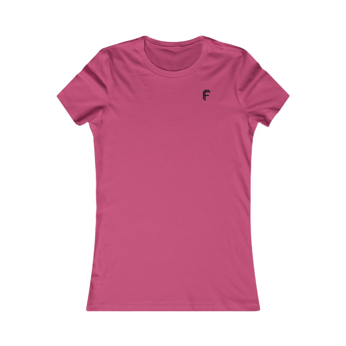 Frenzy - Women's Best Selling Tee with Black Logo. - Fitness Frenzy