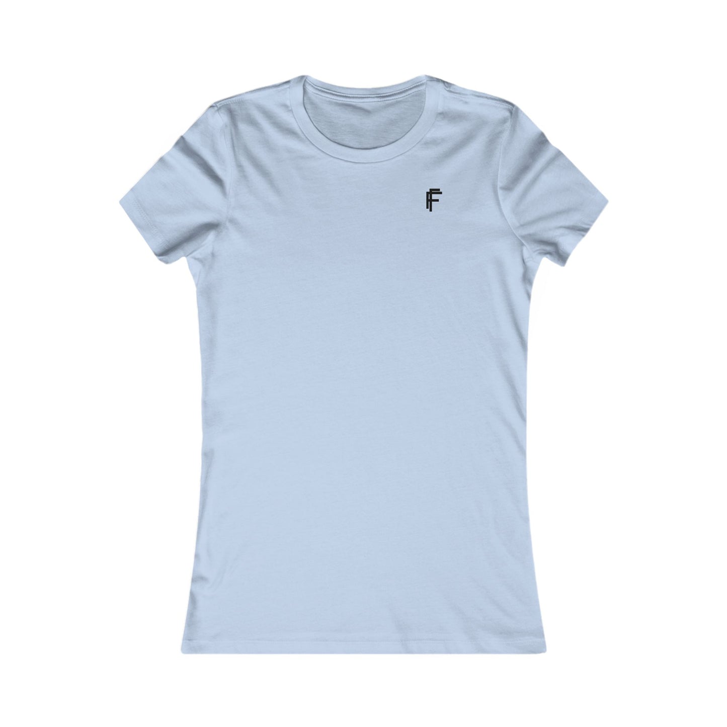 Frenzy - Women's Best Selling Tee with Black Logo. - Fitness Frenzy