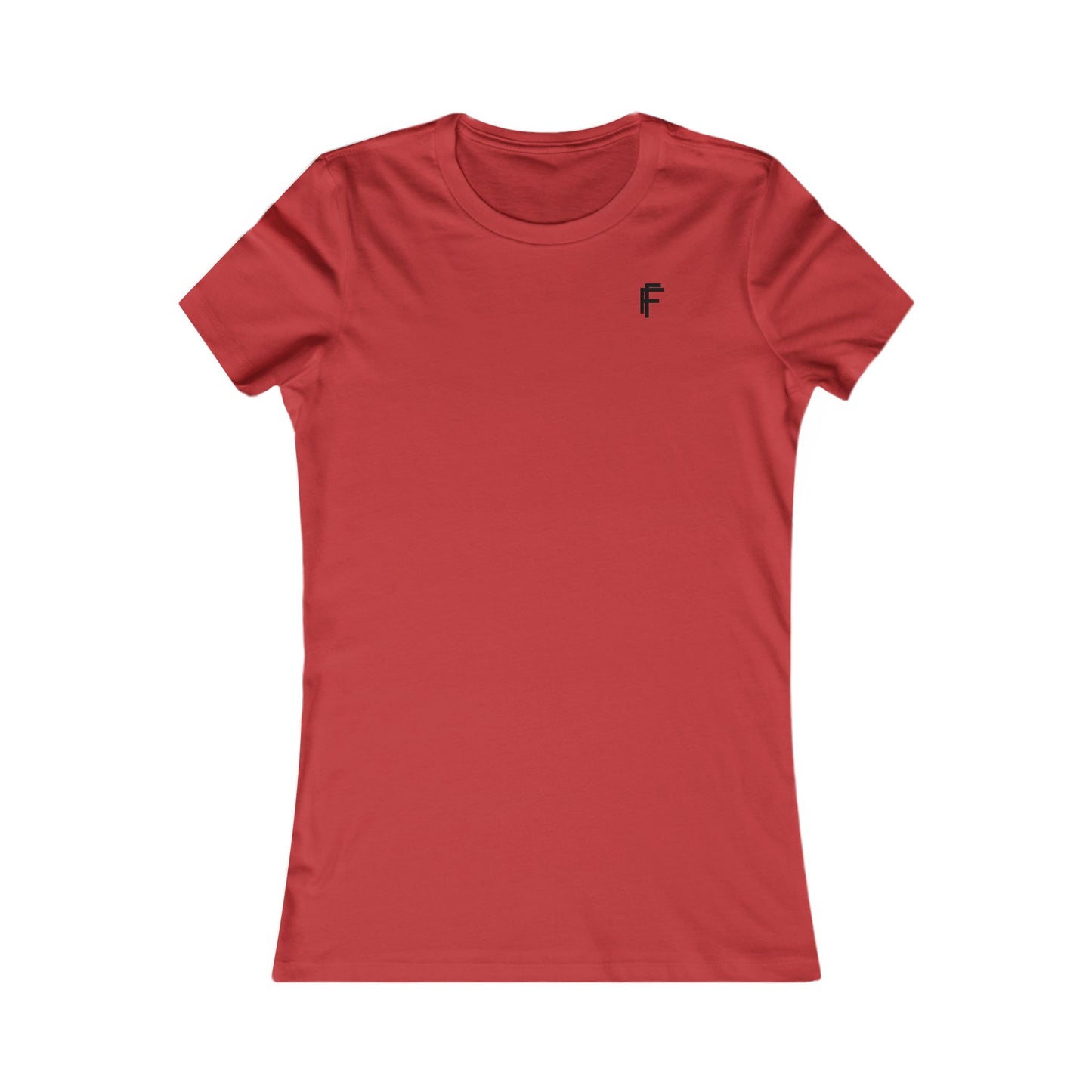 Frenzy - Women's Best Selling Tee with Black Logo. - Fitness Frenzy
