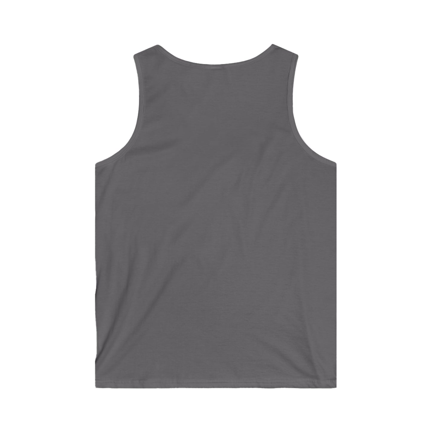 Frenzy - Men's Graphic Tank Top with Retro Design - Red Logo. - Fitness Frenzy