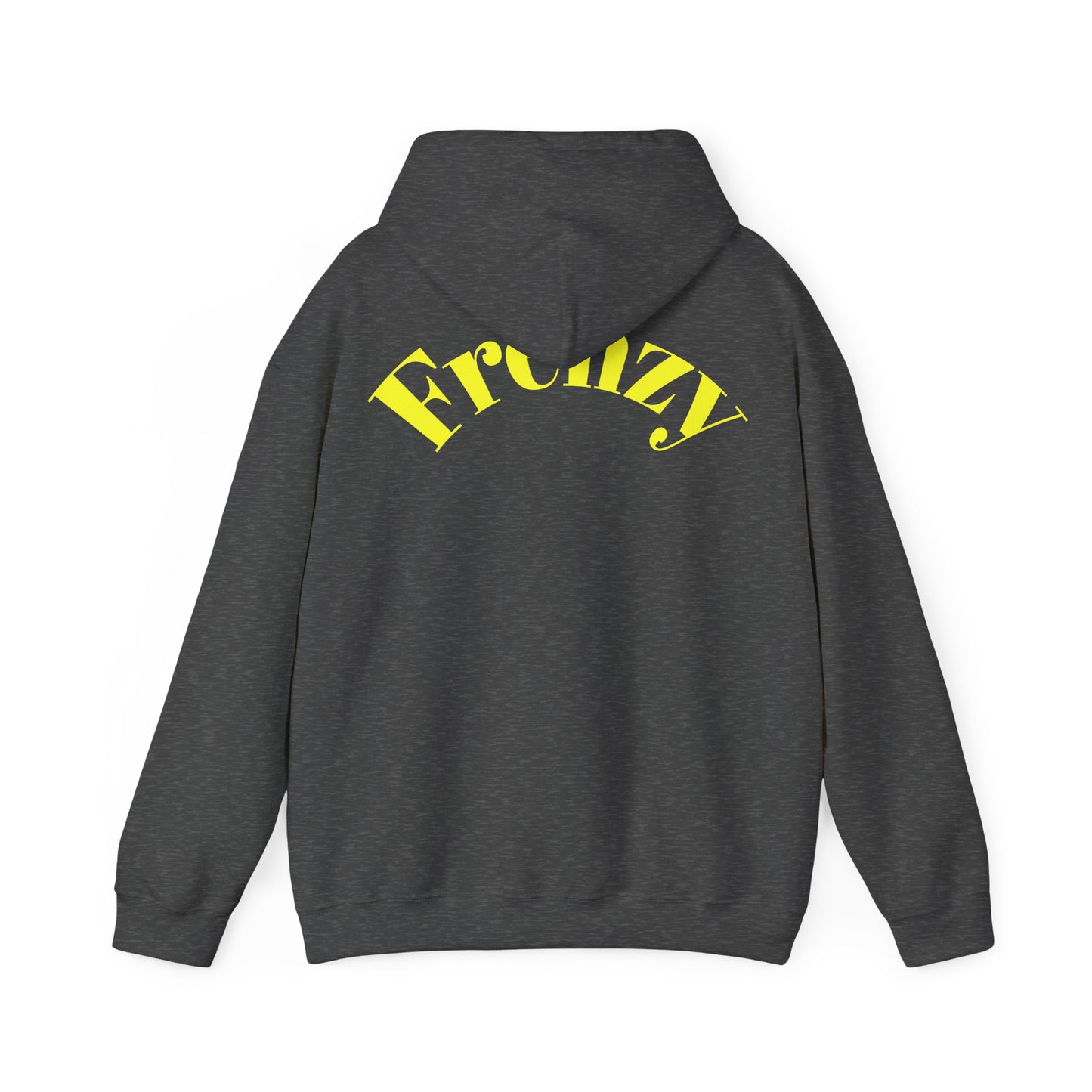 Frenzy 'F' Crazy Unisex Heavy Blend™ Hooded Sweatshirt. - Fitness Frenzy