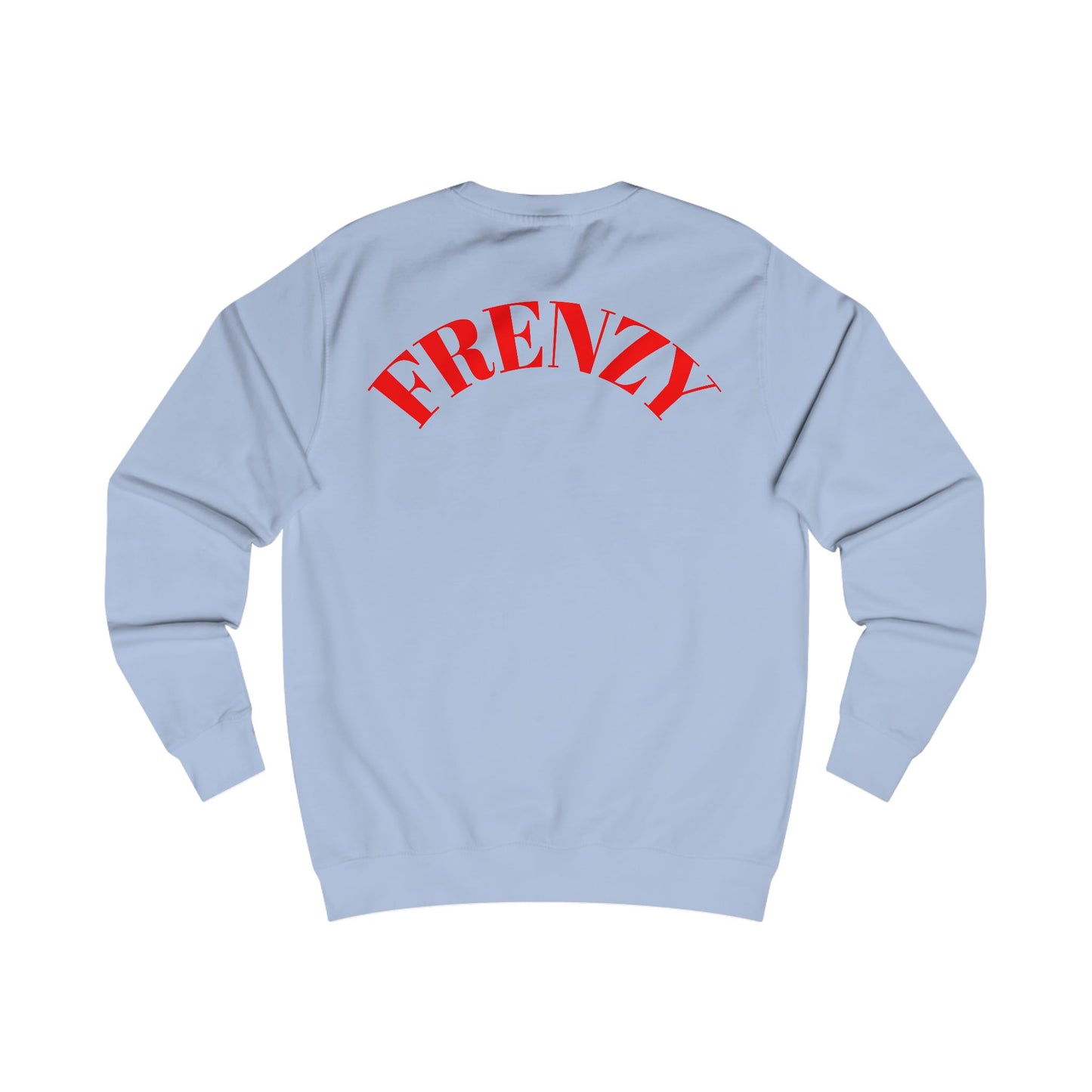 FRENZY Unisex Sweatshirt with Red Logo. - Fitness Frenzy