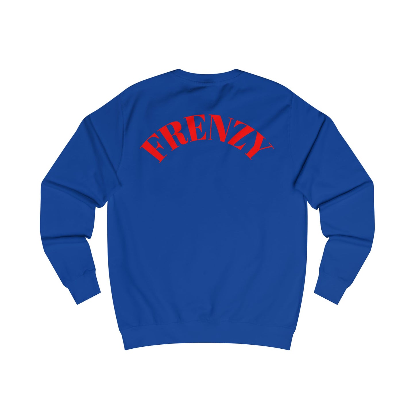 FRENZY Unisex Sweatshirt with Red Logo. - Fitness Frenzy
