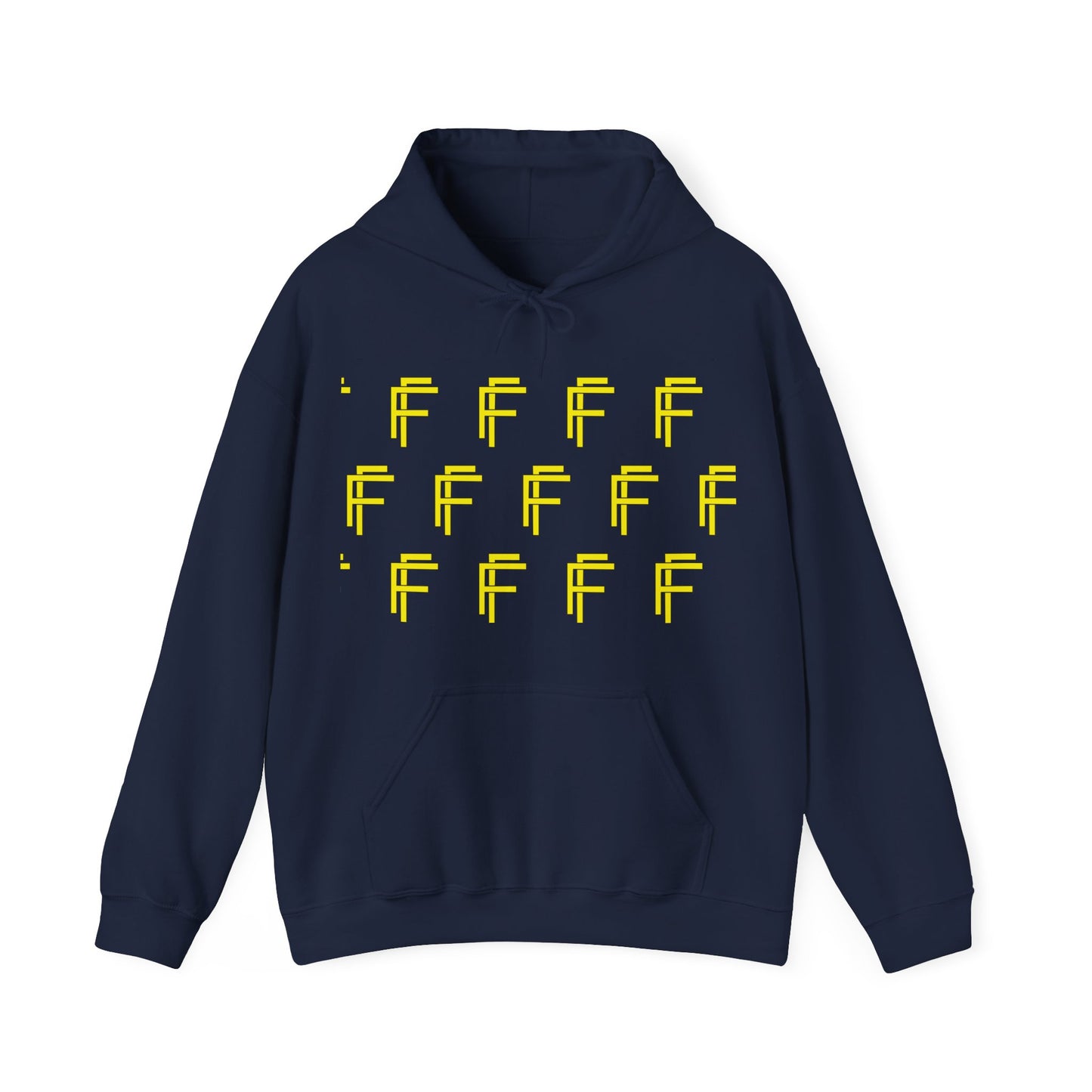 Frenzy 'F' Crazy Unisex Heavy Blend™ Hooded Sweatshirt. - Fitness Frenzy