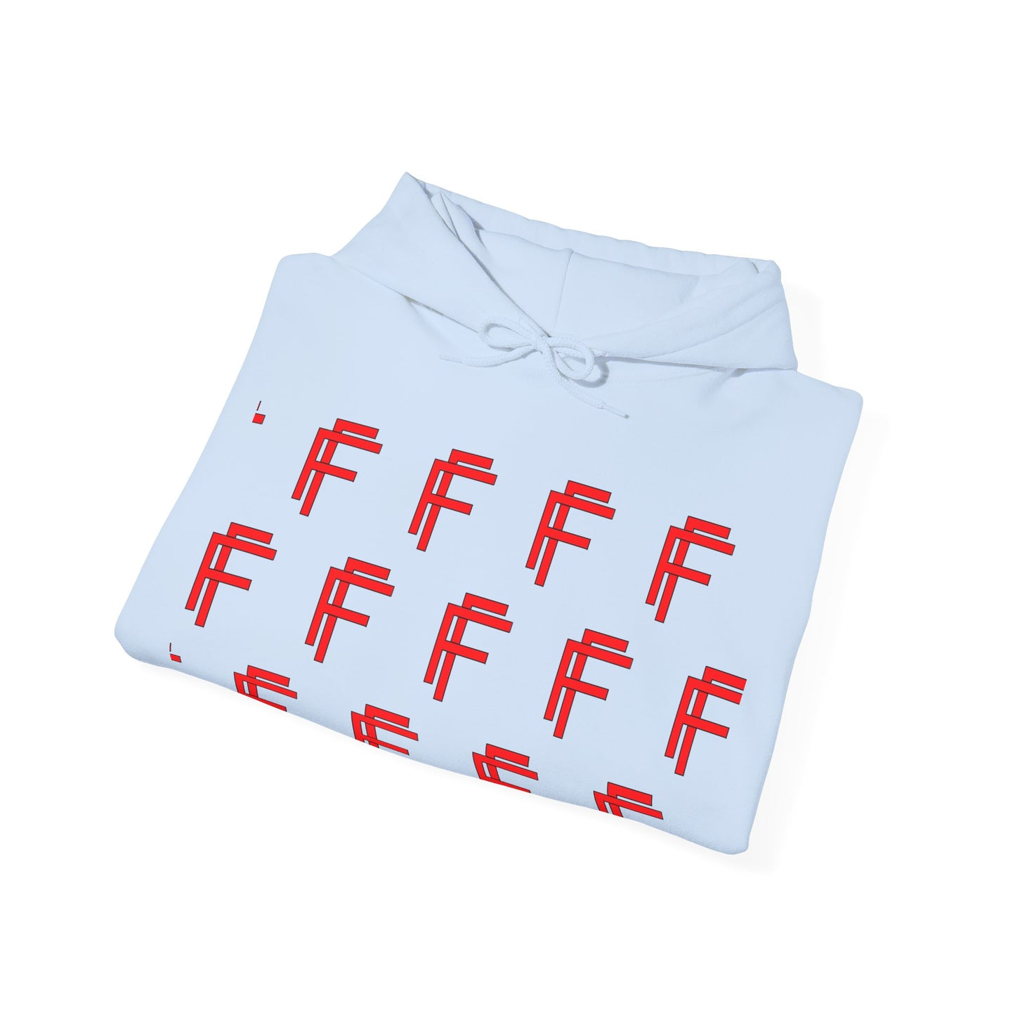 Frenzy Unisex Hoodie - Stylish Heavy Blend Sweatshirt with 'F' Design. - Fitness Frenzy