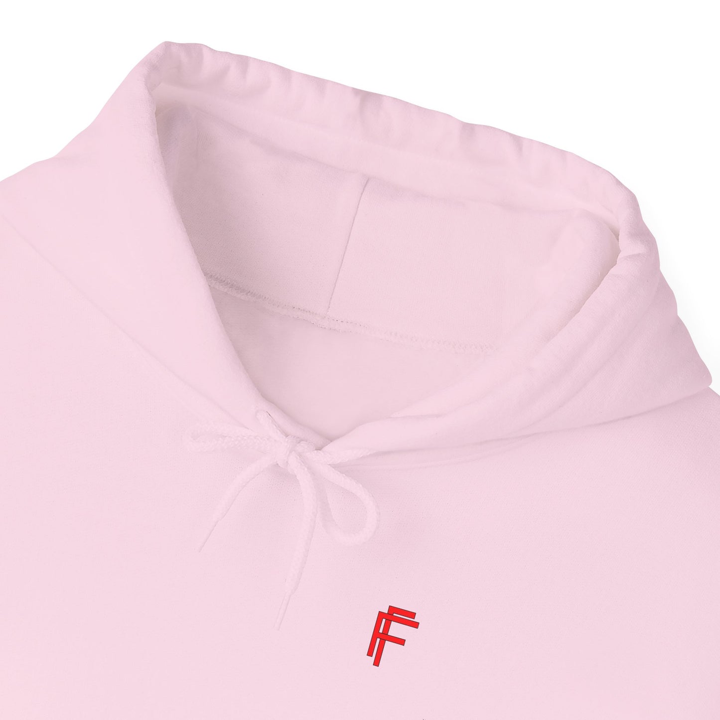 Frenzy Graphic Hoodie with Red Accent - Cosy Unisex Heavy Blend Apparel. - Fitness Frenzy
