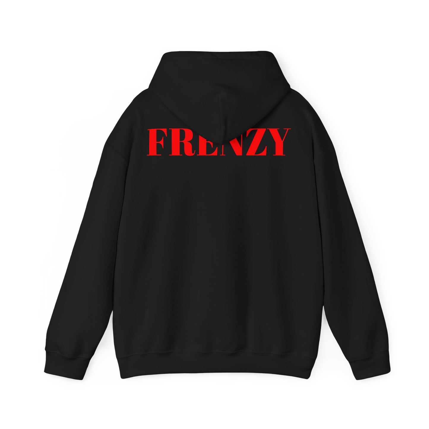Frenzy Unisex Hoodie - Stylish Heavy Blend Sweatshirt with 'F' Design. - Fitness Frenzy