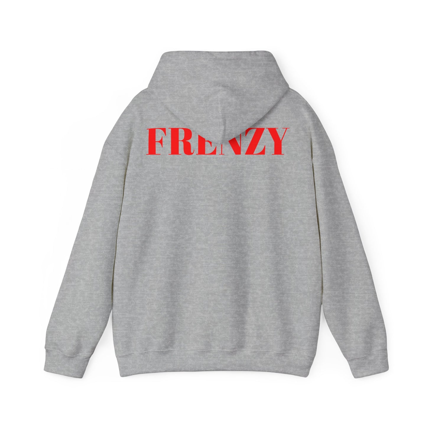 Frenzy Unisex Hoodie - Stylish Heavy Blend Sweatshirt with 'F' Design. - Fitness Frenzy