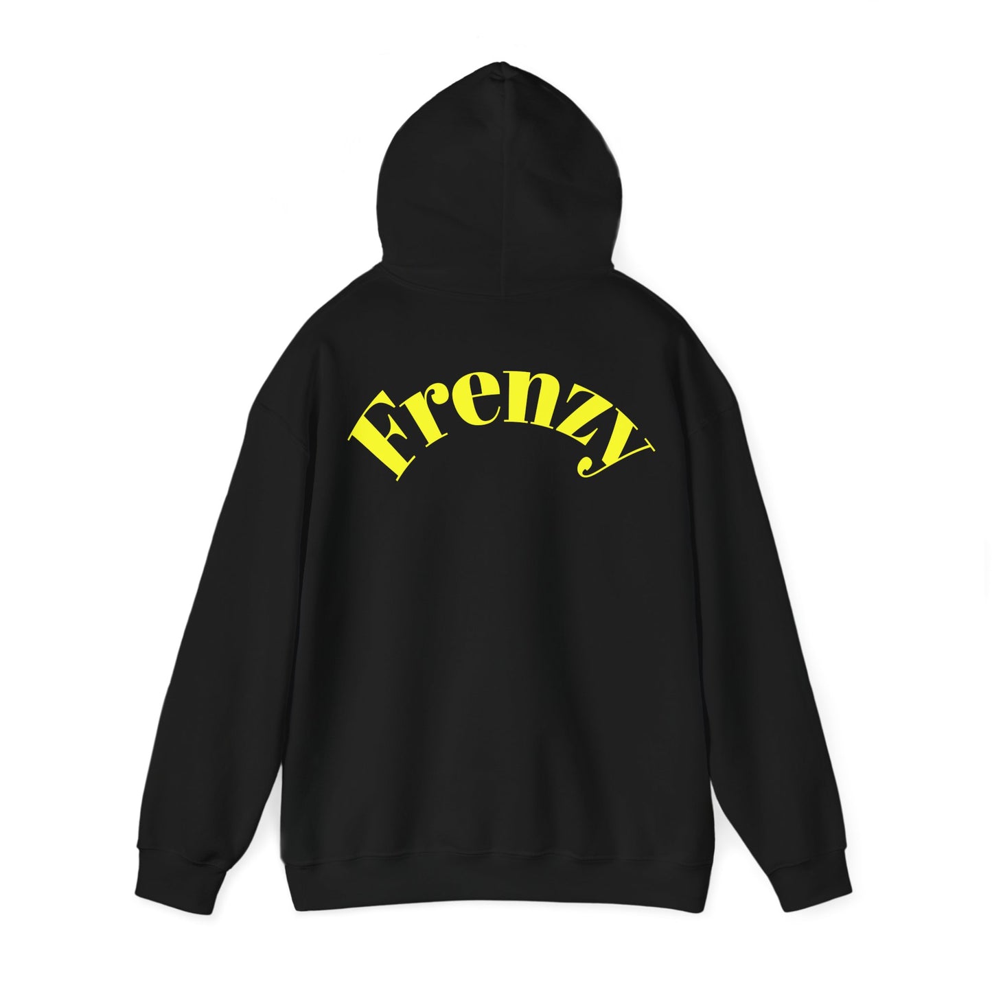 Frenzy 'F' Crazy Unisex Heavy Blend™ Hooded Sweatshirt. - Fitness Frenzy