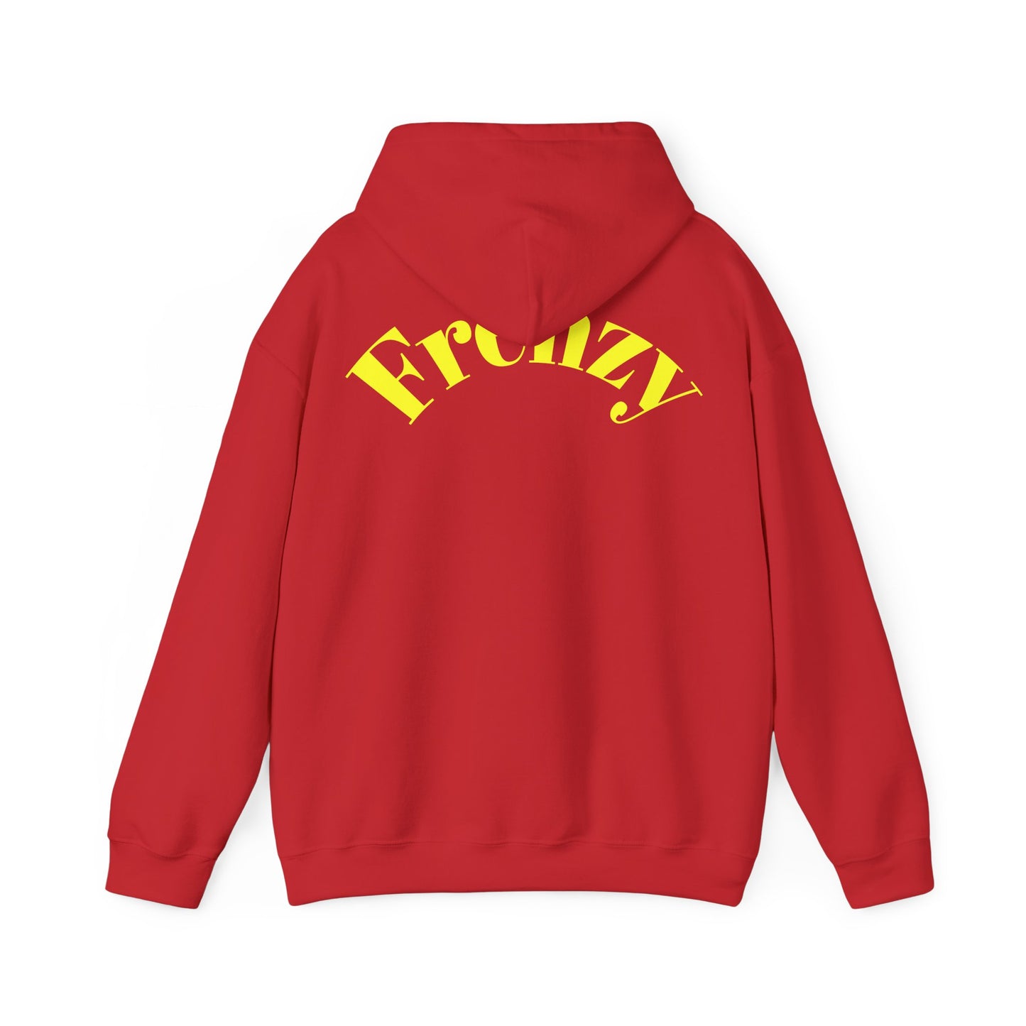 Frenzy 'F' Crazy Unisex Heavy Blend™ Hooded Sweatshirt. - Fitness Frenzy