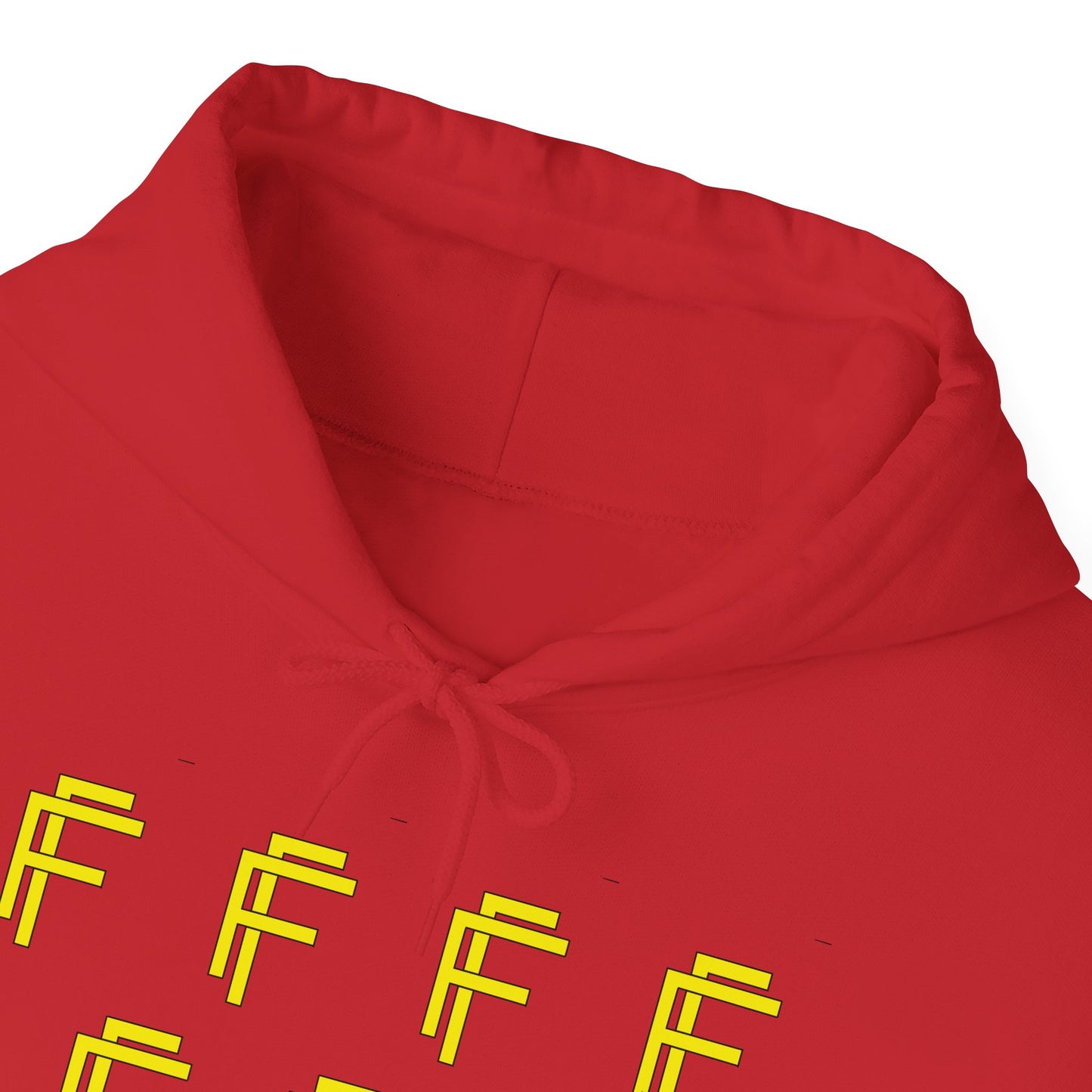 Frenzy 'F' Crazy Unisex Heavy Blend™ Hooded Sweatshirt. - Fitness Frenzy