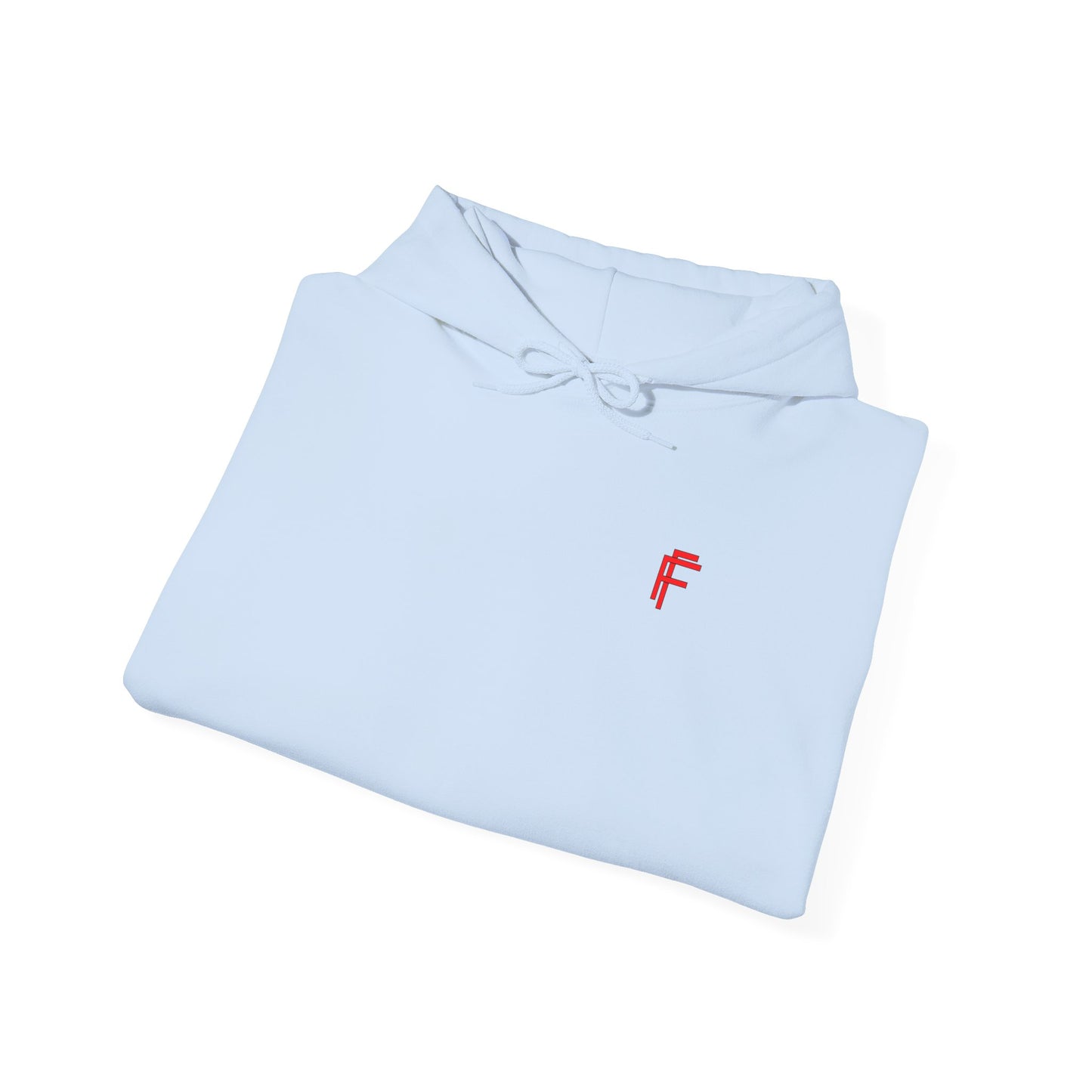 Frenzy Graphic Hoodie with Red Accent - Cosy Unisex Heavy Blend Apparel. - Fitness Frenzy