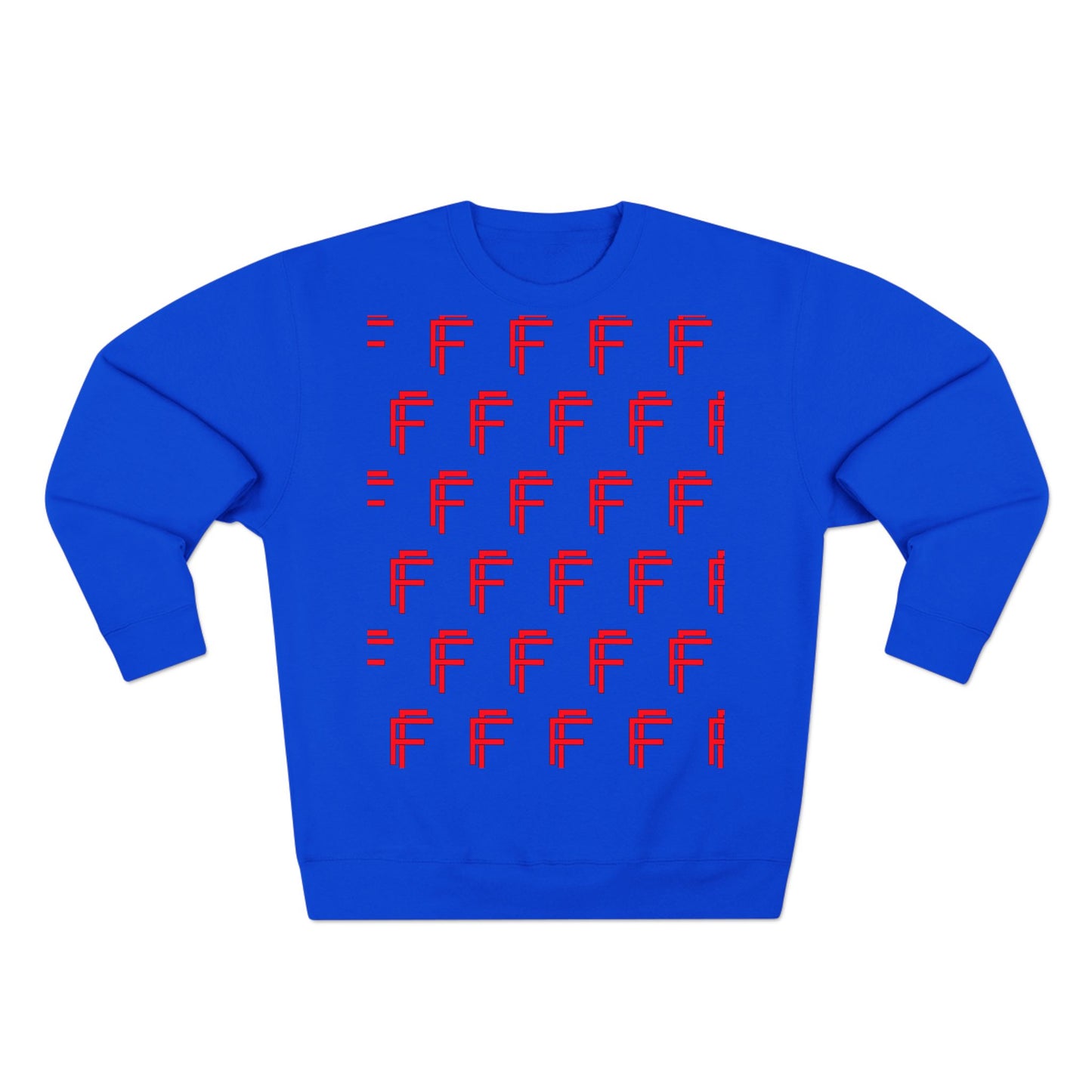 Frenzy - Unisex Crew neck Sweatshirt with Bold Red Design. - Fitness Frenzy