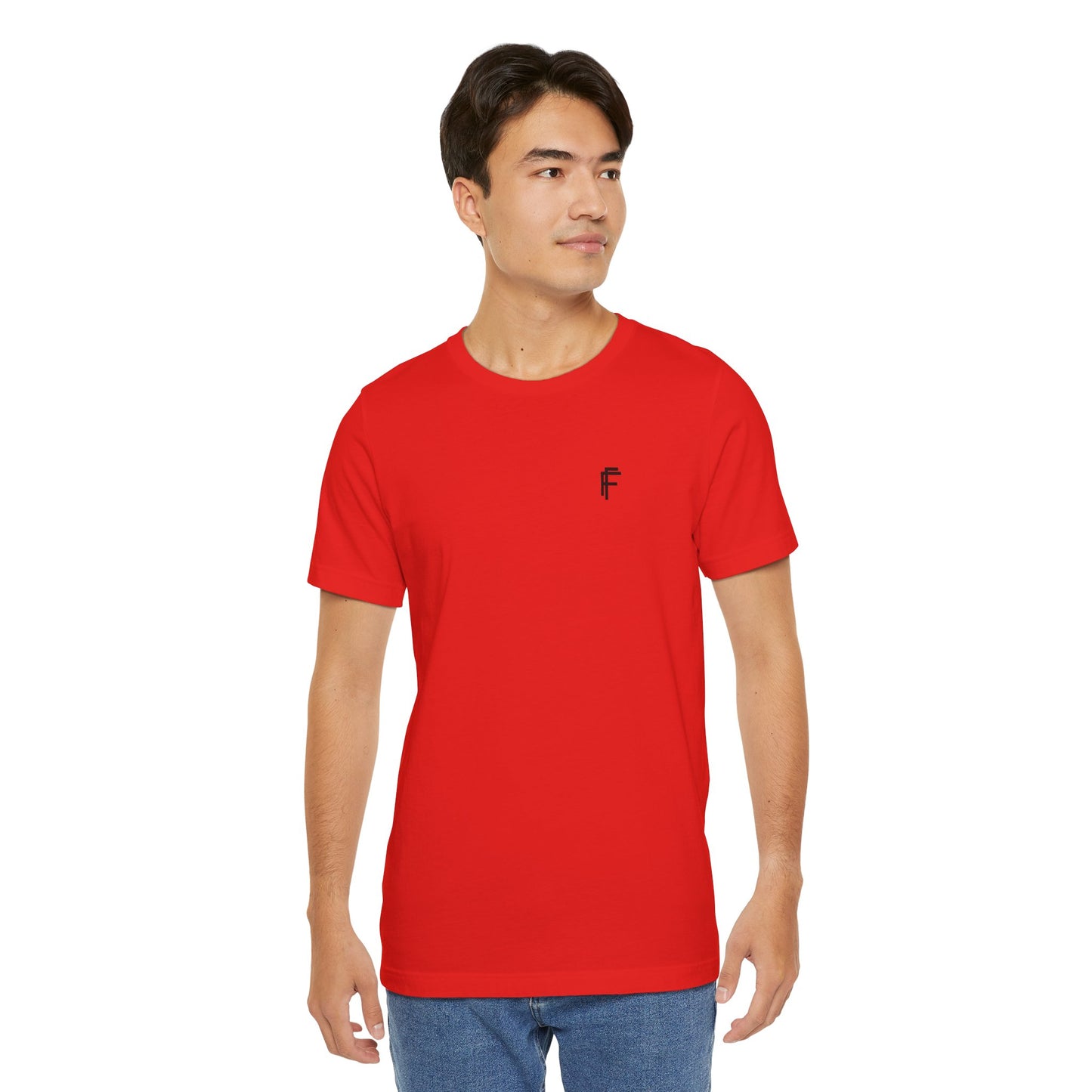 Every Day T Unisex Jersey Tee with Black Logo. - Fitness Frenzy