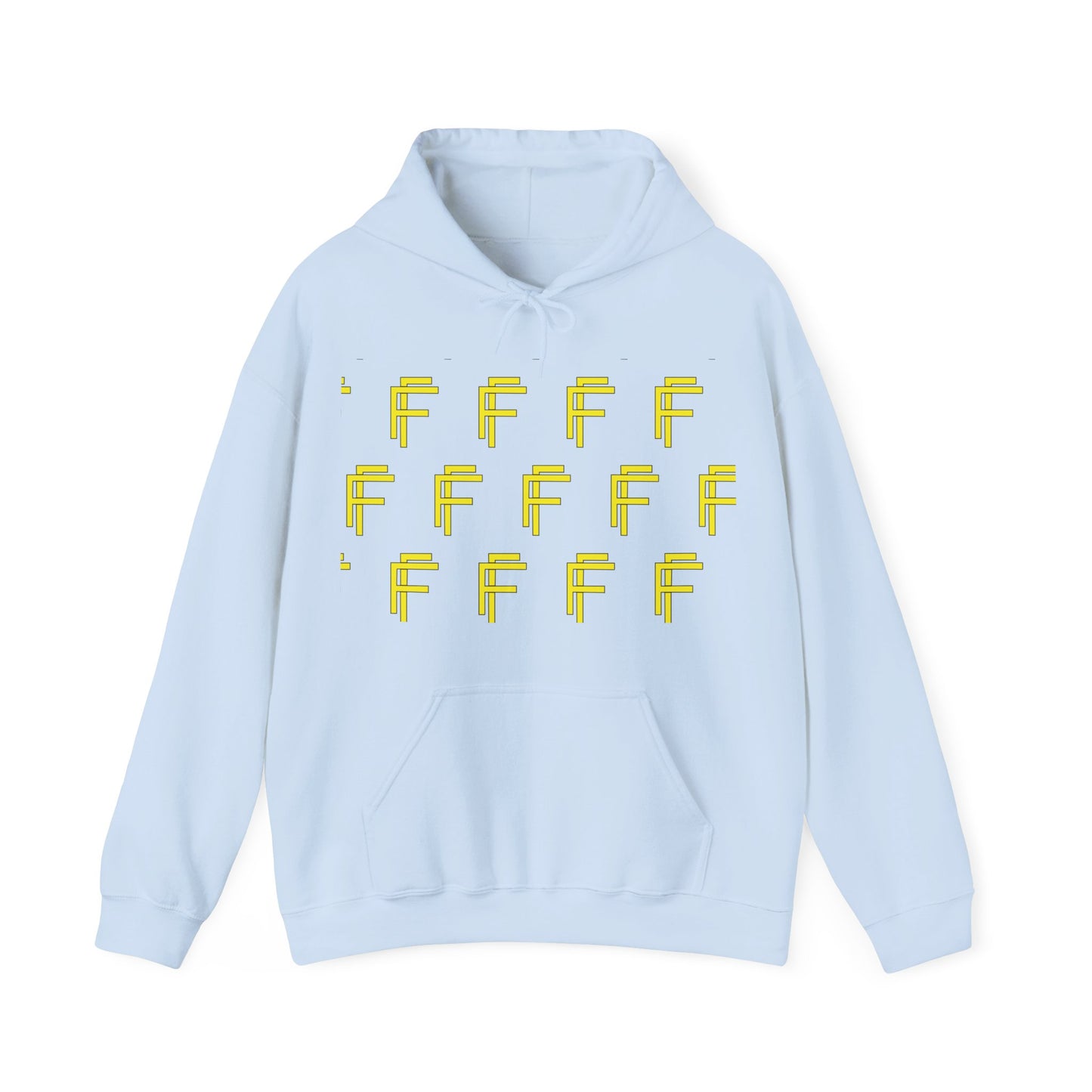 Frenzy 'F' Crazy Unisex Heavy Blend™ Hooded Sweatshirt. - Fitness Frenzy