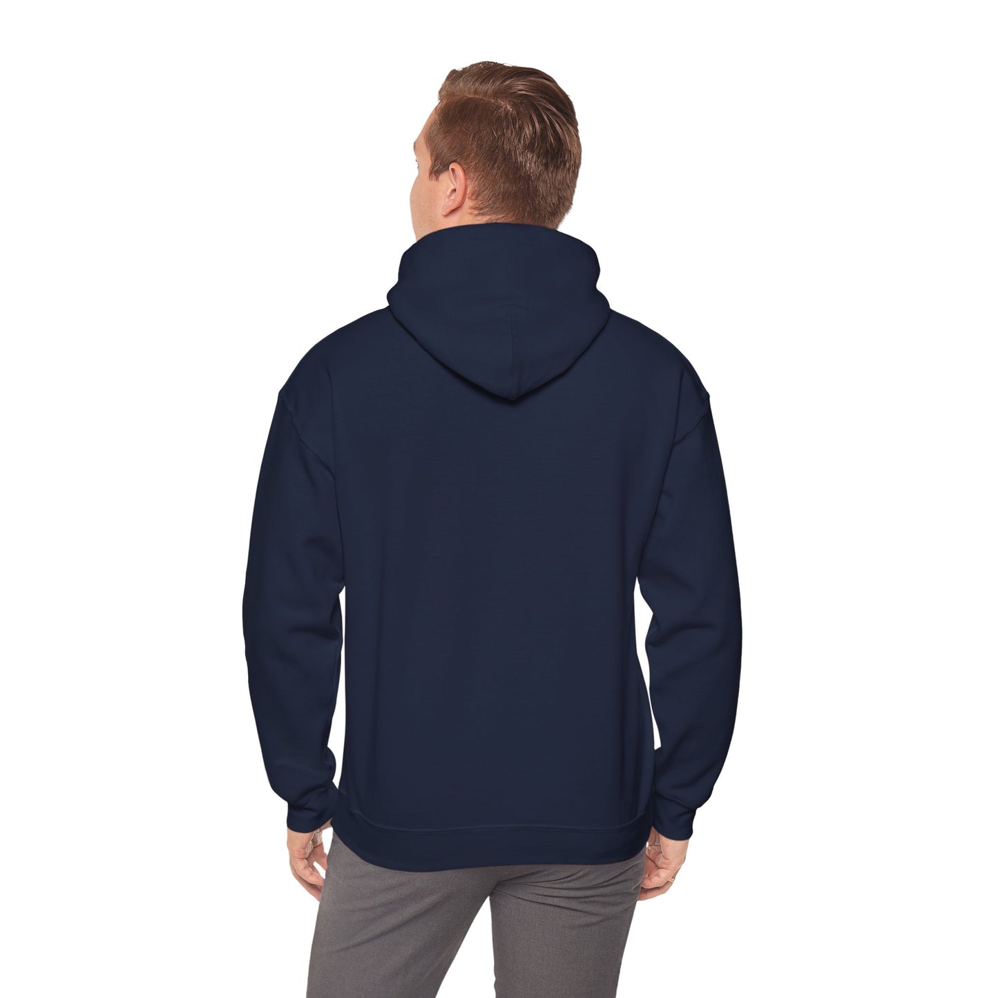 Frenzy Unisex Heavy Blend™ Hoodie with Yellow Logo. - Fitness Frenzy
