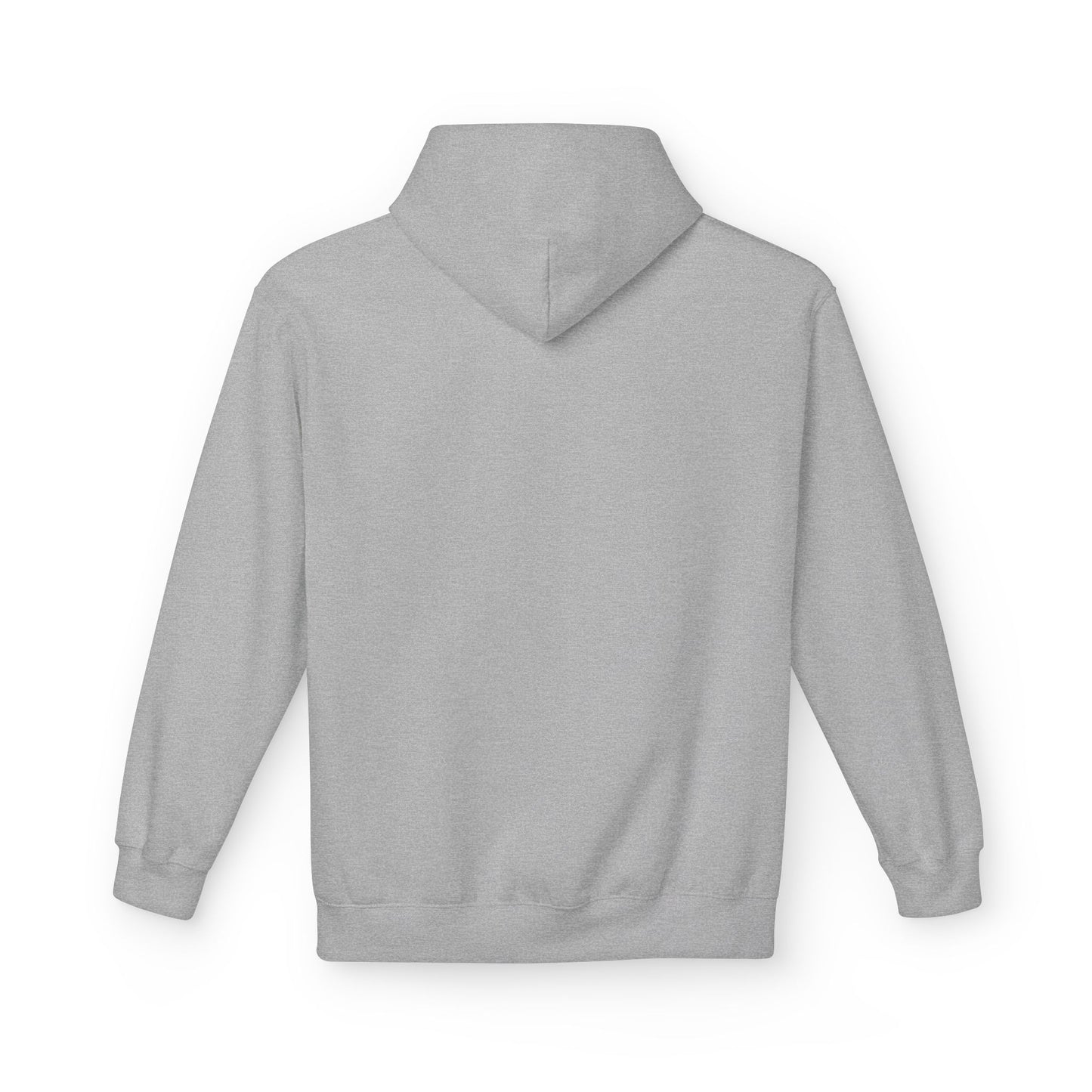 Fitness Frenzy Unisex Fleece Hoodie with Black Logo - Softstyle Comfort for Everyone. - Fitness Frenzy