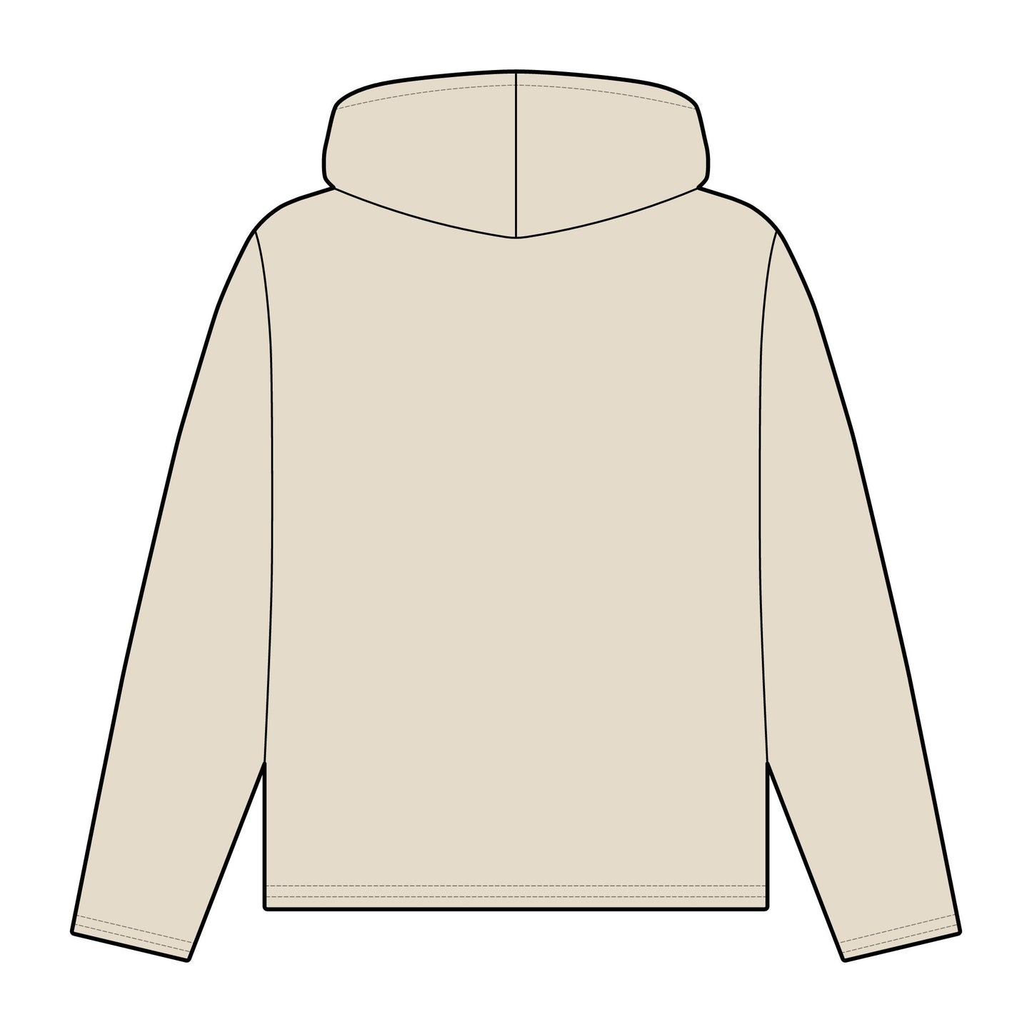 Frenzy - Women's Organic Relaxed Fit Hoodie with White Logo. - Fitness Frenzy