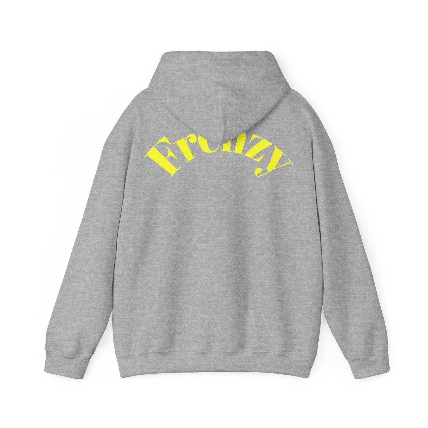 Frenzy 'F' Crazy Unisex Heavy Blend™ Hooded Sweatshirt. - Fitness Frenzy