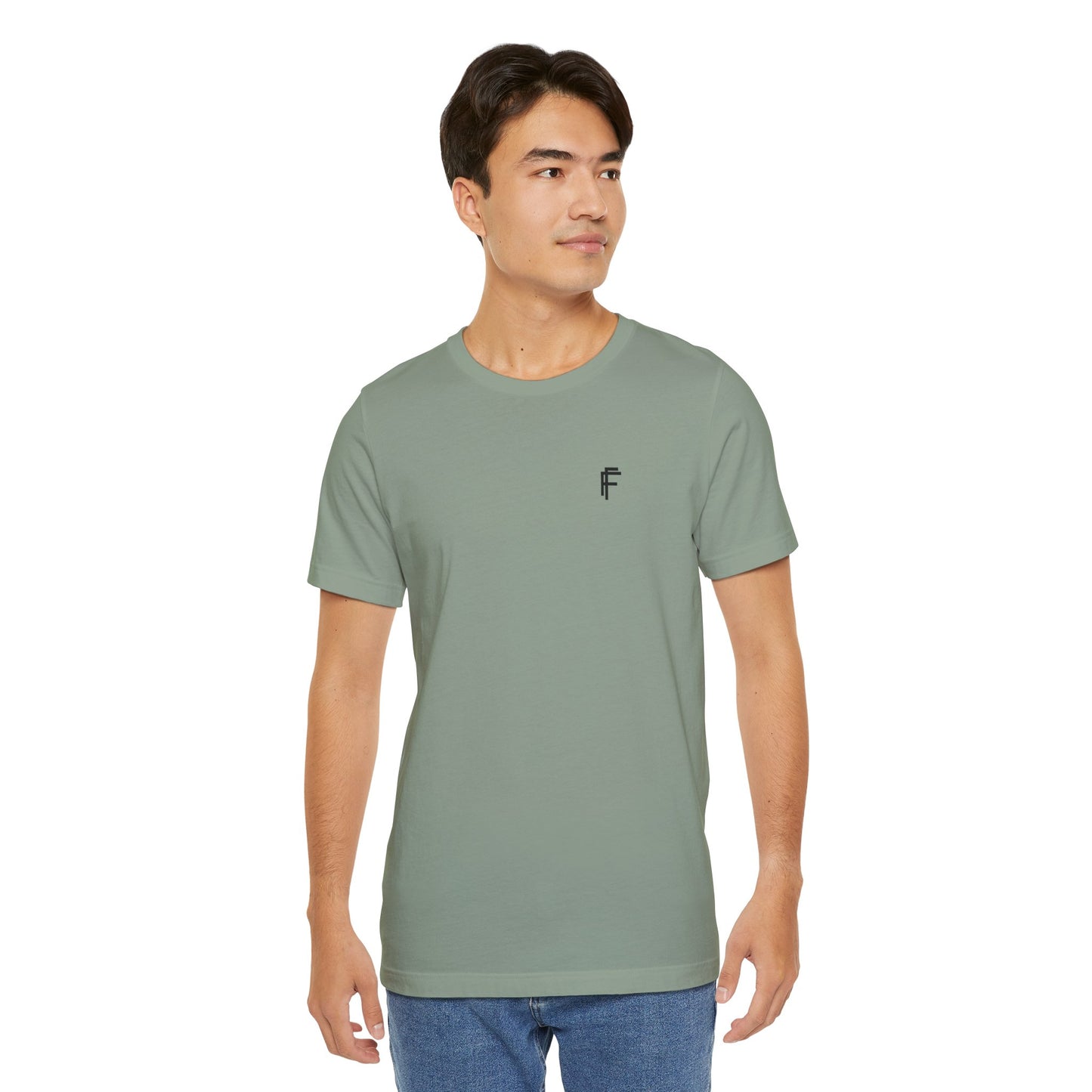 Every Day T Unisex Jersey Tee with Black Logo. - Fitness Frenzy