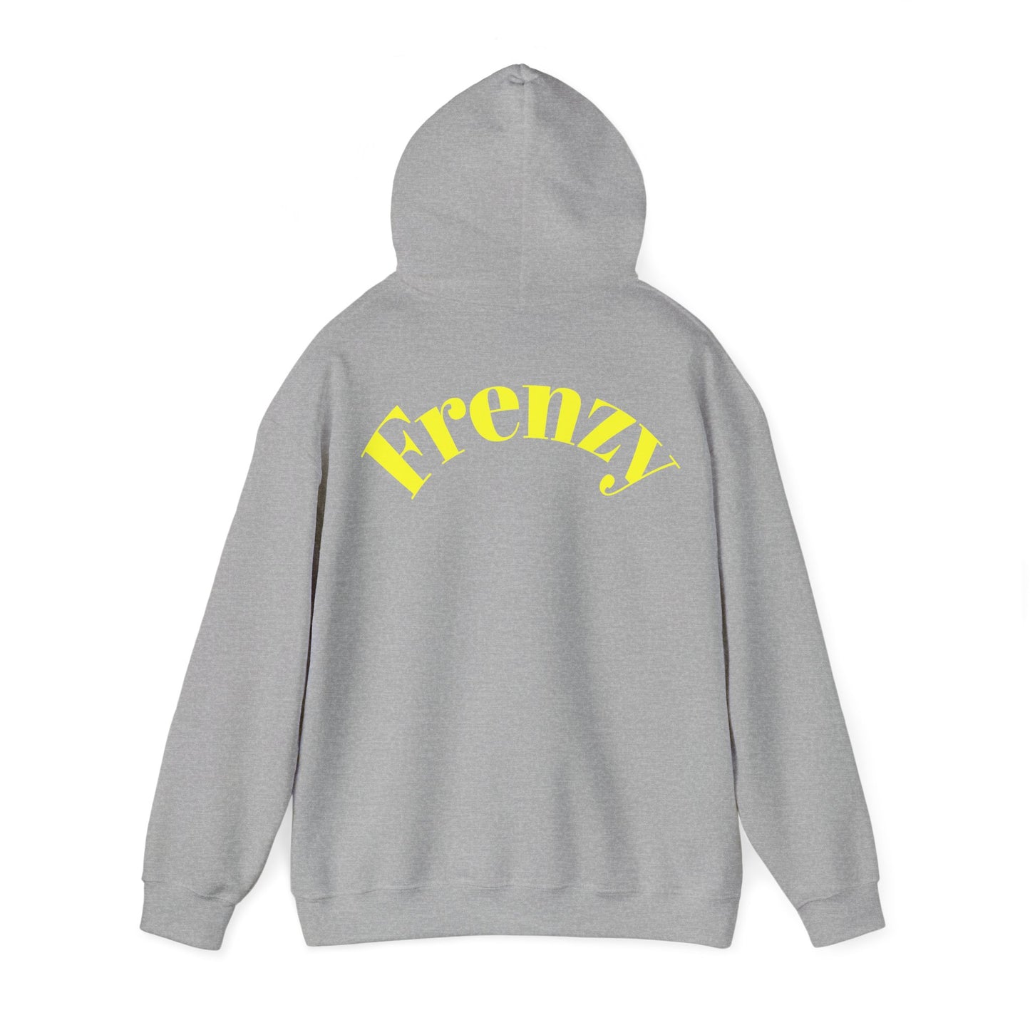 Frenzy 'F' Crazy Unisex Heavy Blend™ Hooded Sweatshirt. - Fitness Frenzy