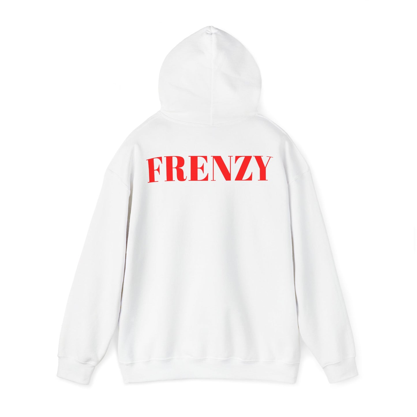 Frenzy Unisex Hoodie - Stylish Heavy Blend Sweatshirt with 'F' Design. - Fitness Frenzy