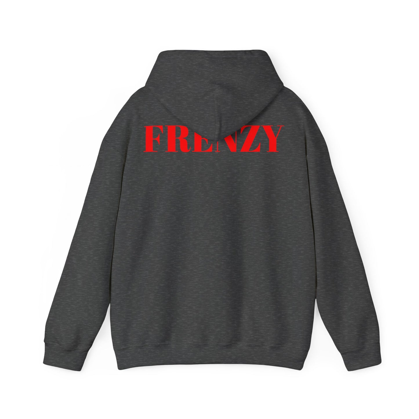 Frenzy Unisex Hoodie - Stylish Heavy Blend Sweatshirt with 'F' Design. - Fitness Frenzy