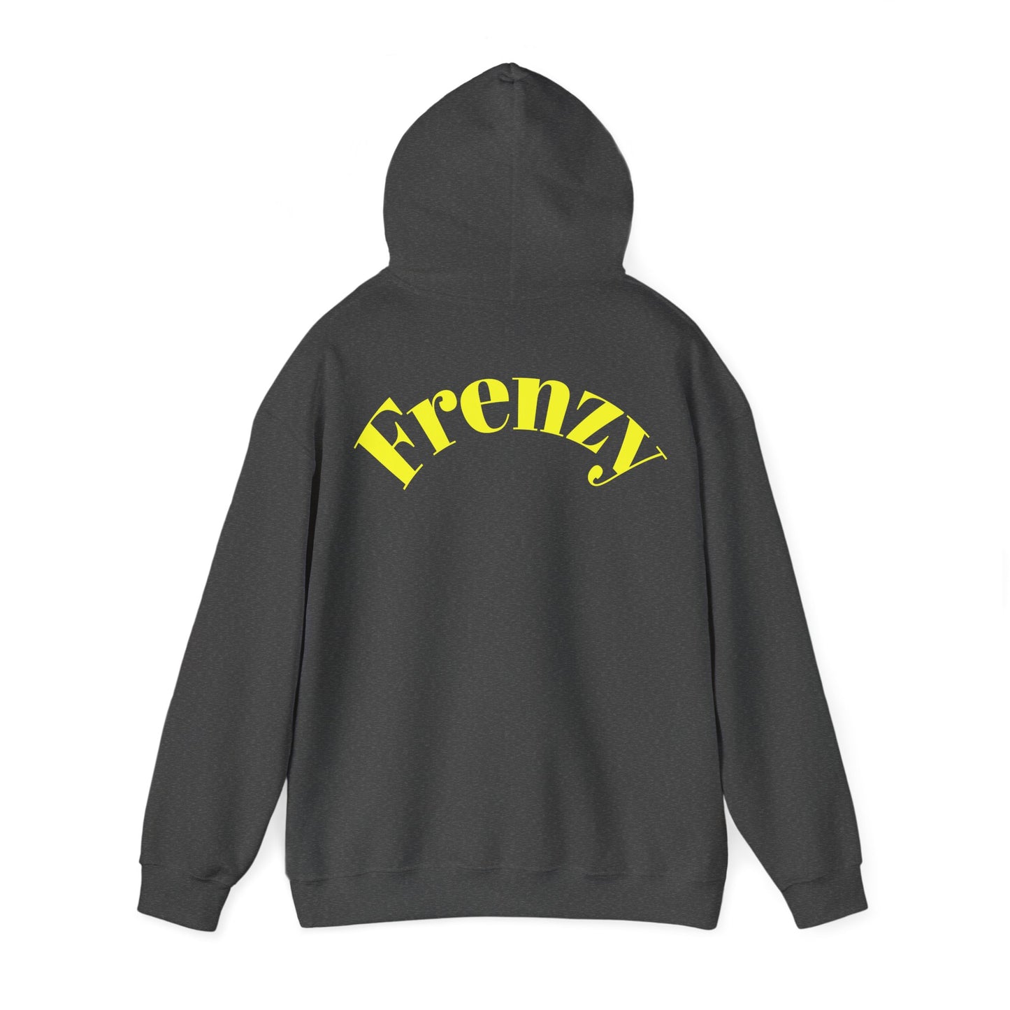 Frenzy 'F' Crazy Unisex Heavy Blend™ Hooded Sweatshirt. - Fitness Frenzy