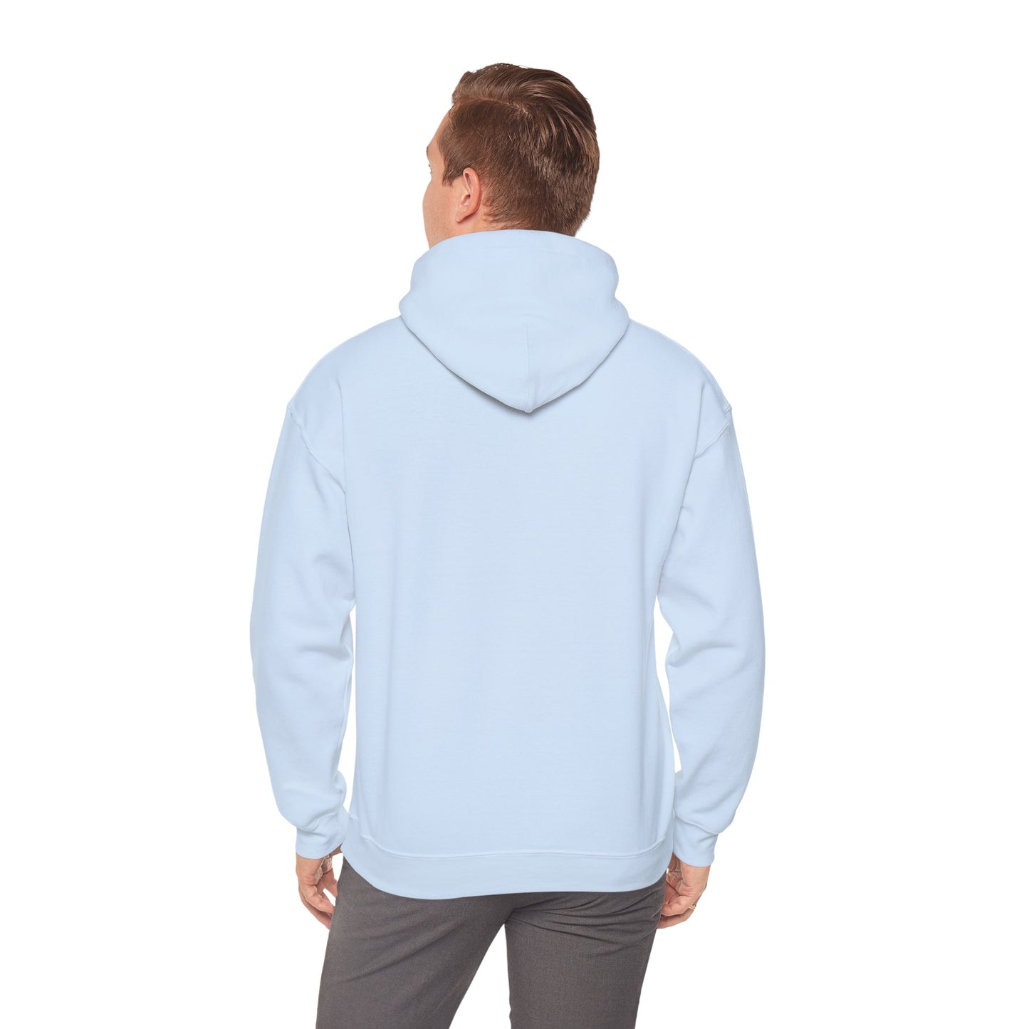 Frenzy Unisex Heavy Blend™ Hoodie with Yellow Logo. - Fitness Frenzy