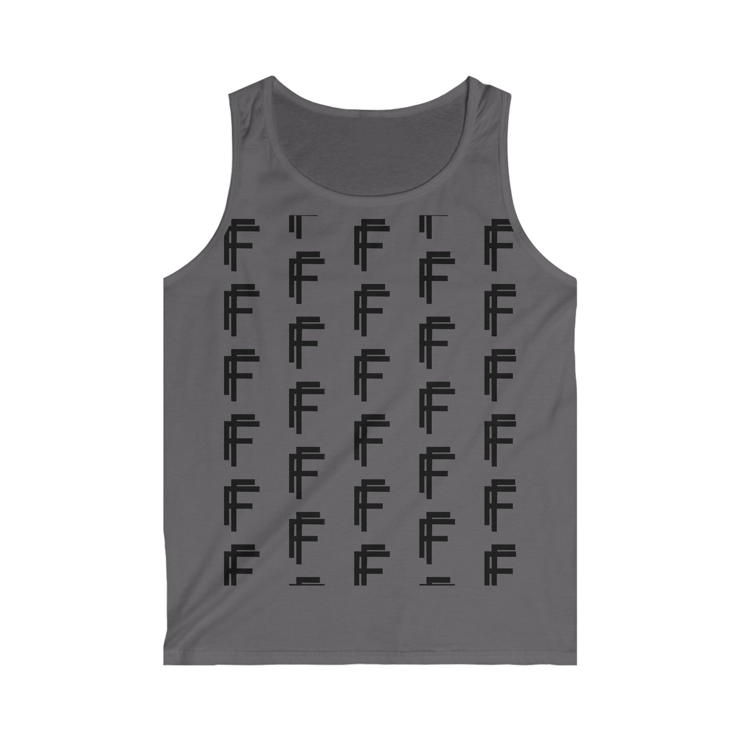 Frenzy - Men's Softstyle Graphic Tank Top - Modern Design. - Fitness Frenzy