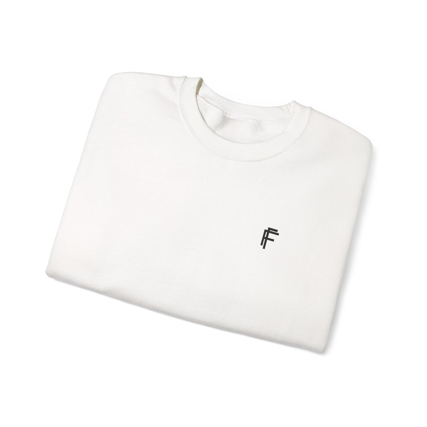 Frenzy - Unisex Crewneck Sweatshirt with Black Logo - Cosy Everyday Wear. - Fitness Frenzy