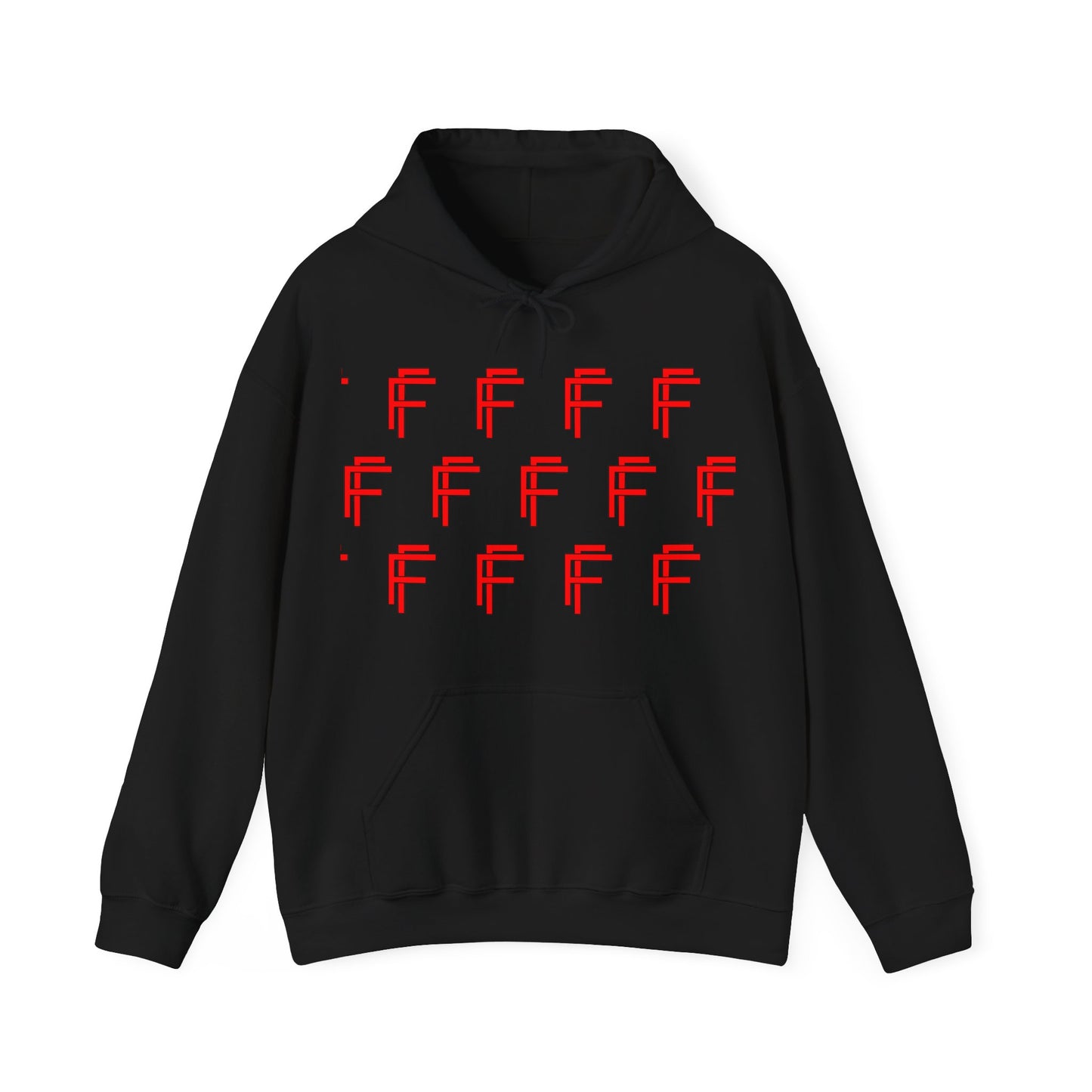 Frenzy Unisex Hoodie - Stylish Heavy Blend Sweatshirt with 'F' Design. - Fitness Frenzy