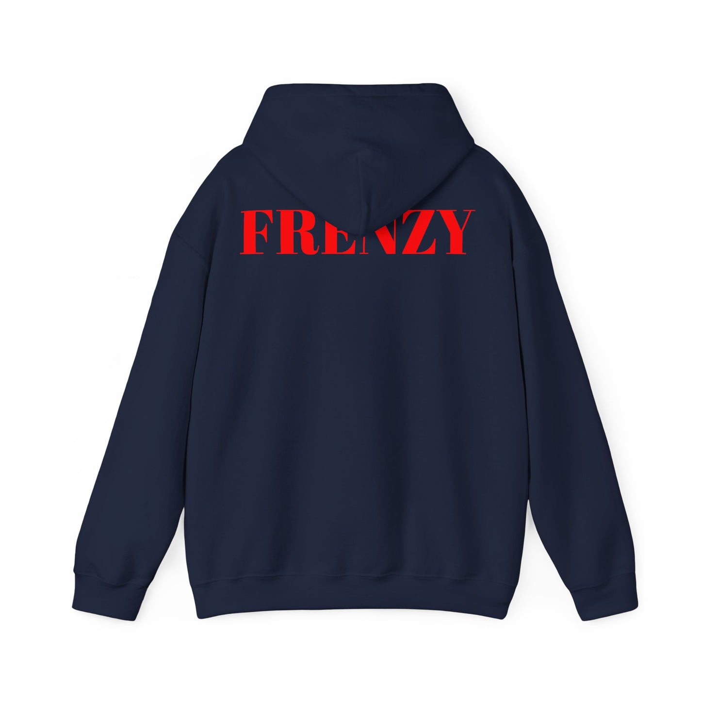 Frenzy Unisex Hoodie - Stylish Heavy Blend Sweatshirt with 'F' Design. - Fitness Frenzy