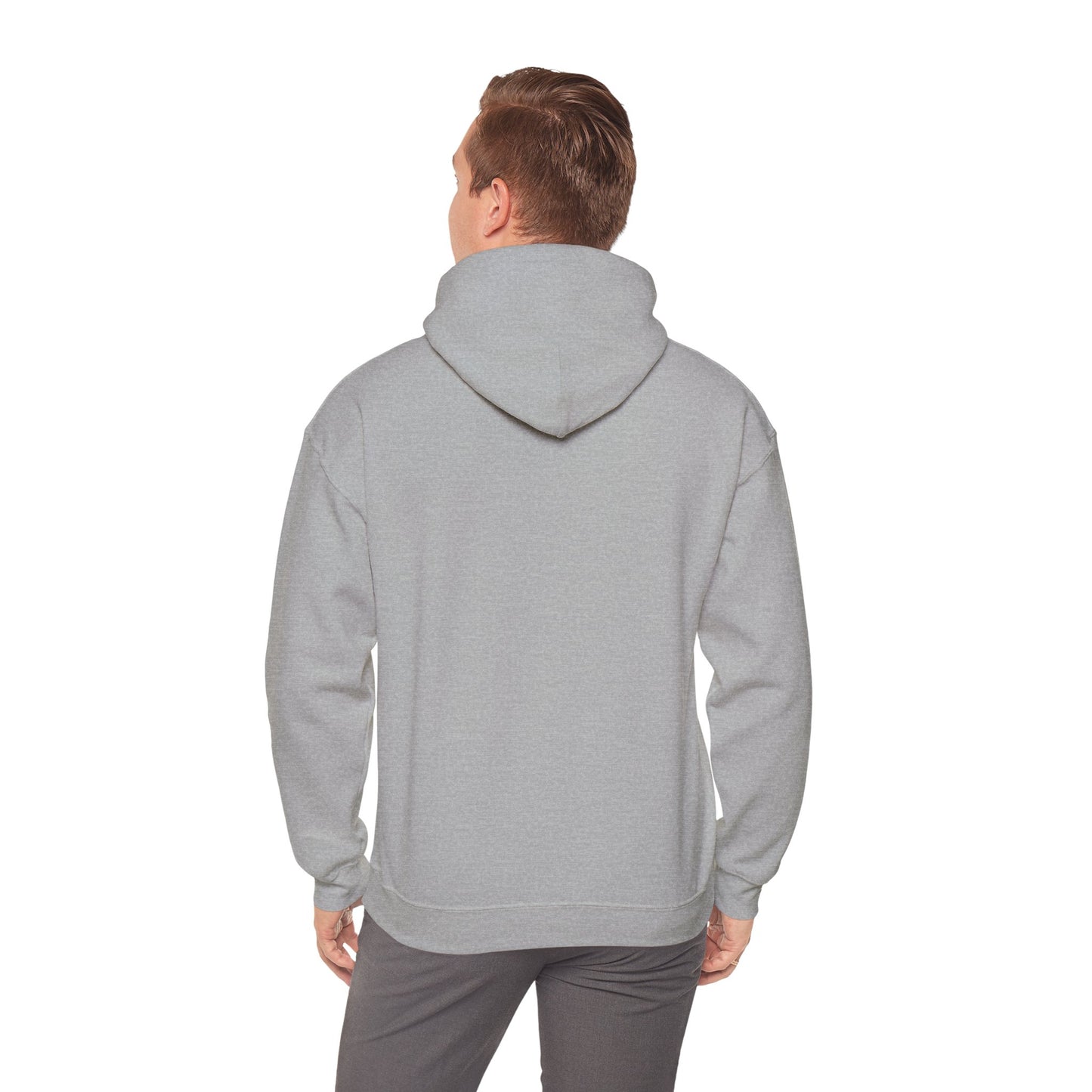 Frenzy Unisex Heavy Blend™ Hoodie with Yellow Logo. - Fitness Frenzy