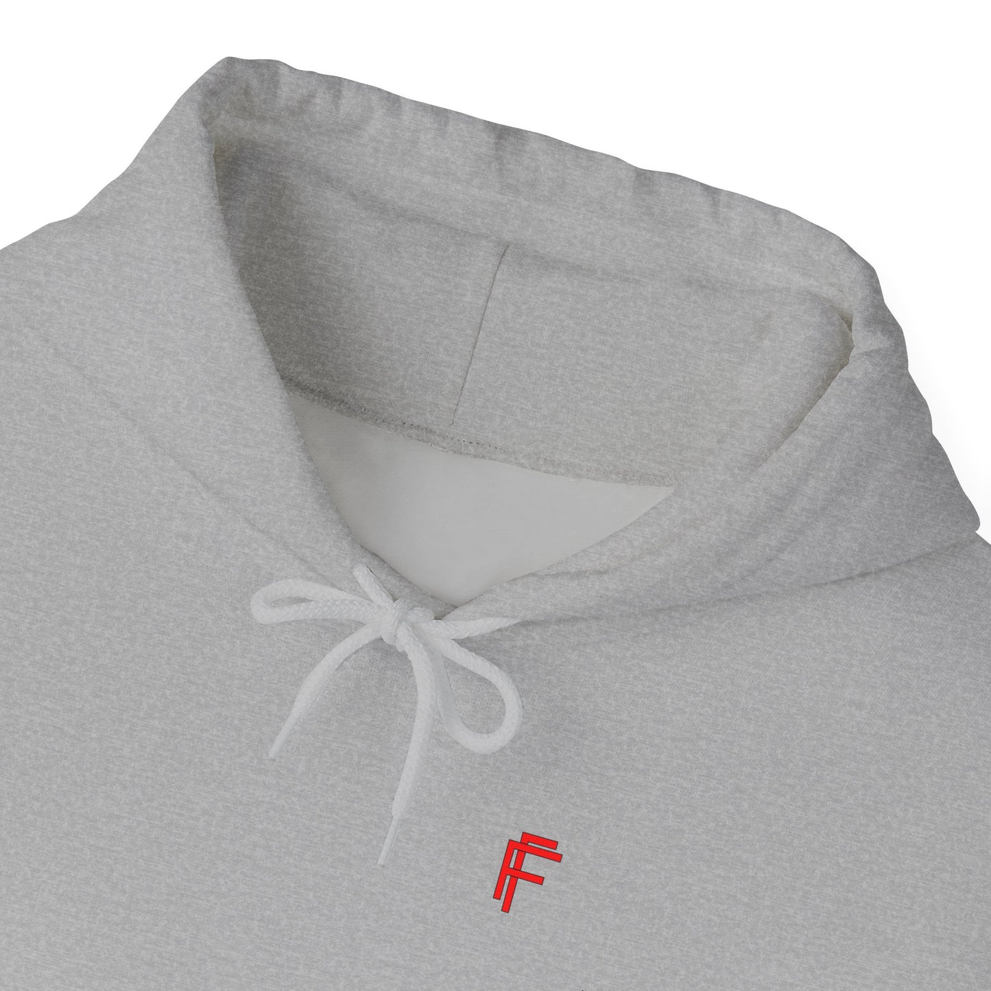 Frenzy Logo Hoodie for Everyday Comfort - Red Logo. - Fitness Frenzy