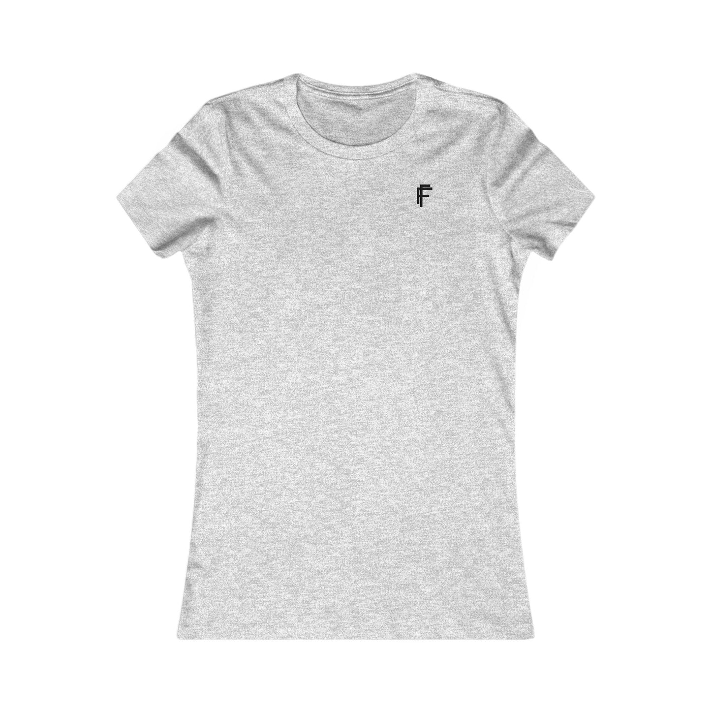 Frenzy - Women's Best Selling Tee with Black Logo. - Fitness Frenzy