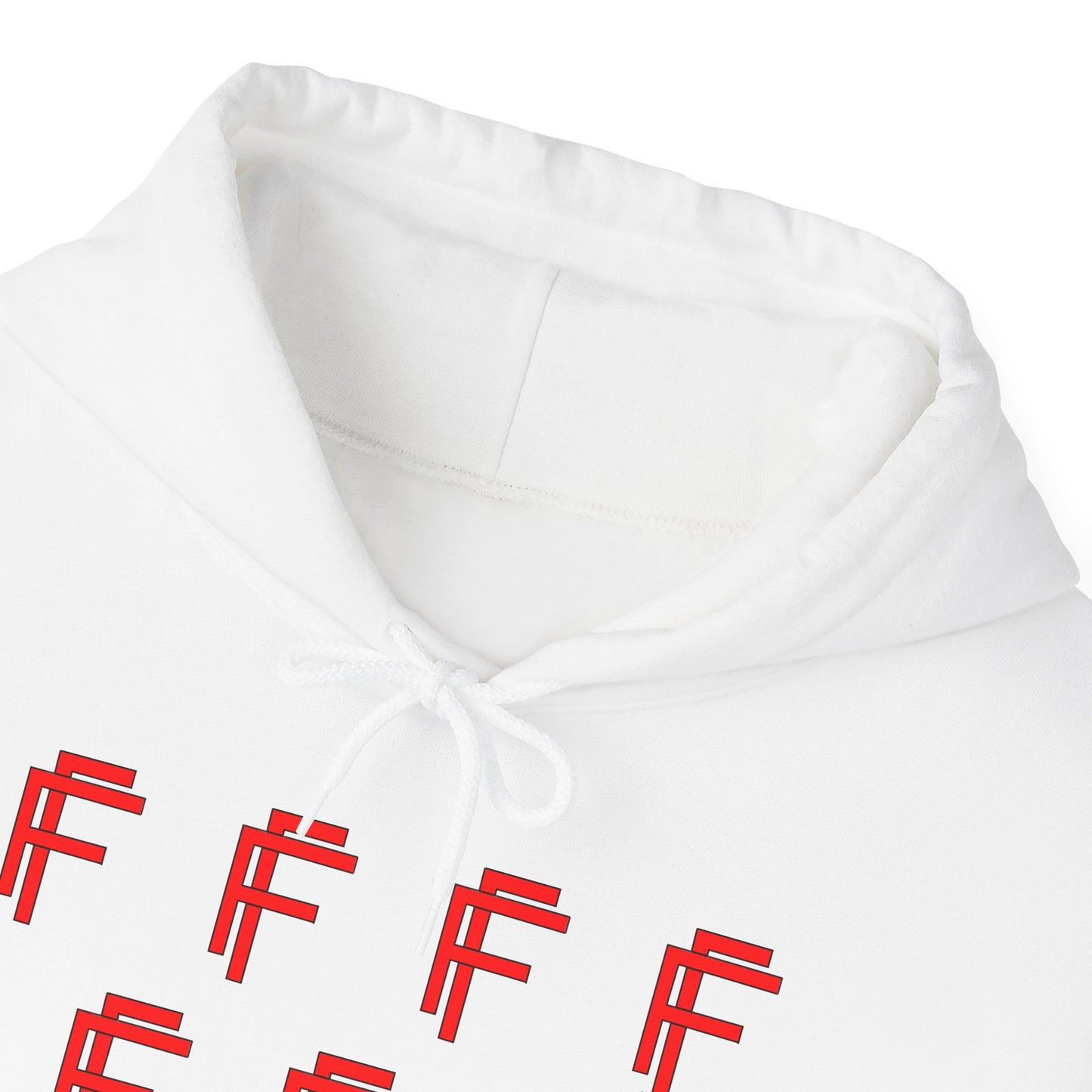 Frenzy Unisex Hoodie - Stylish Heavy Blend Sweatshirt with 'F' Design. - Fitness Frenzy