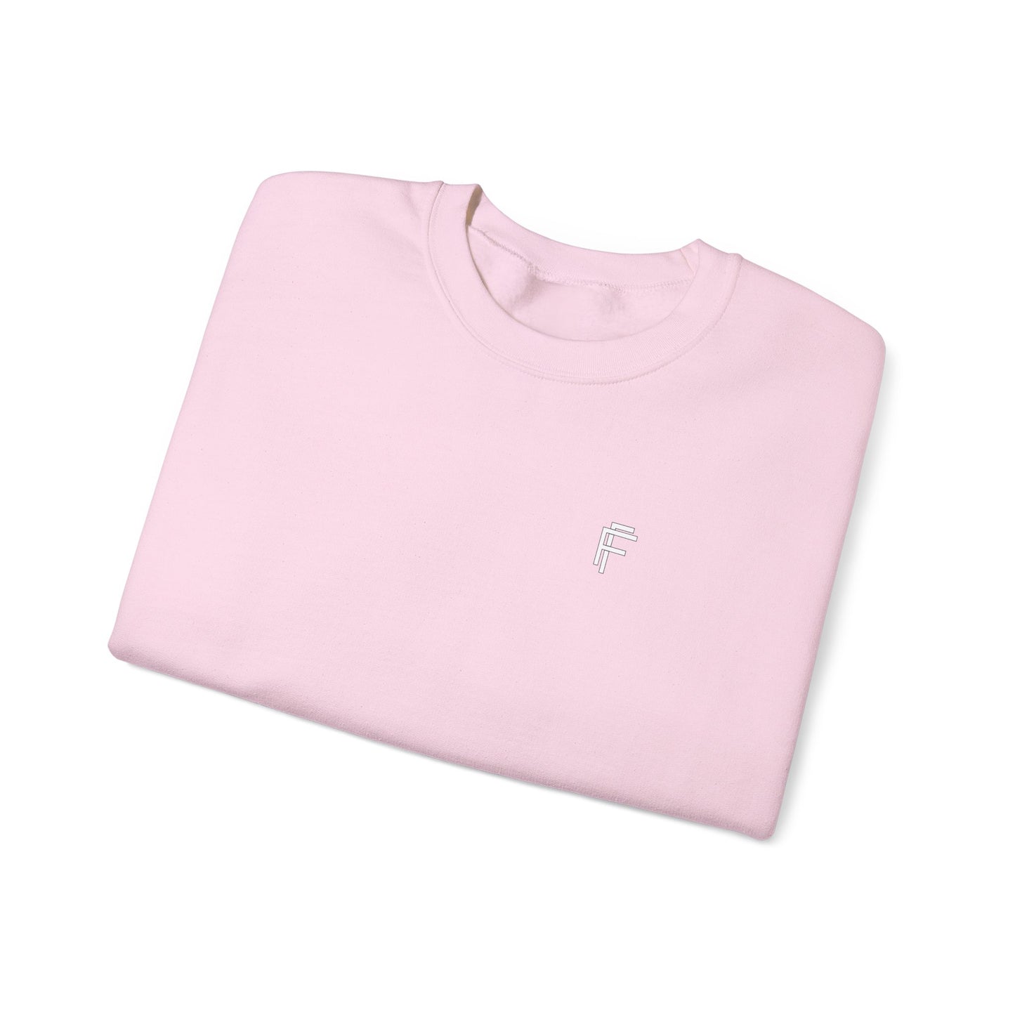 Frenzy Unisex Heavy Blend™ Crewneck Sweatshirt with White Logo. - Fitness Frenzy