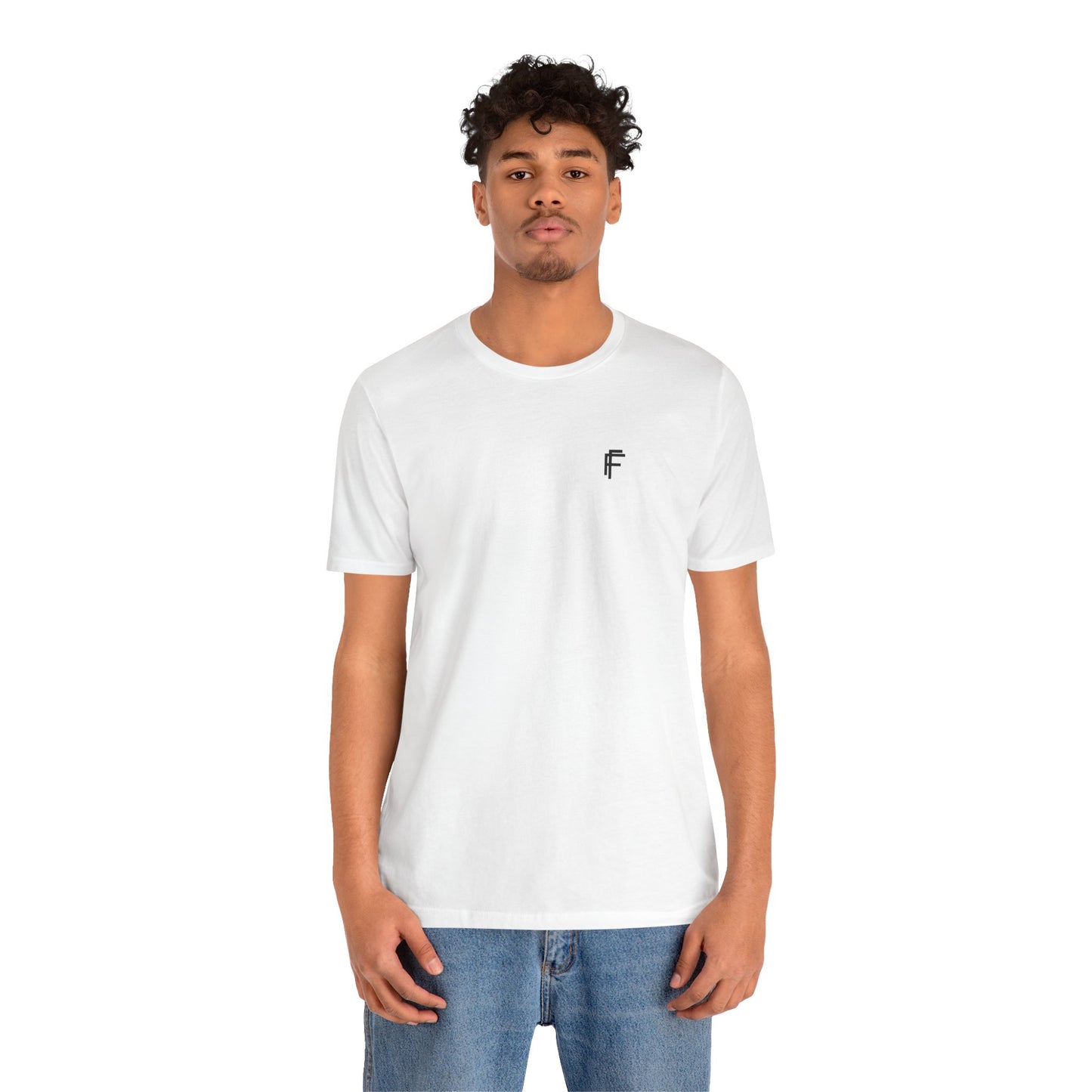 Every Day T Unisex Jersey Tee with Black Logo. - Fitness Frenzy
