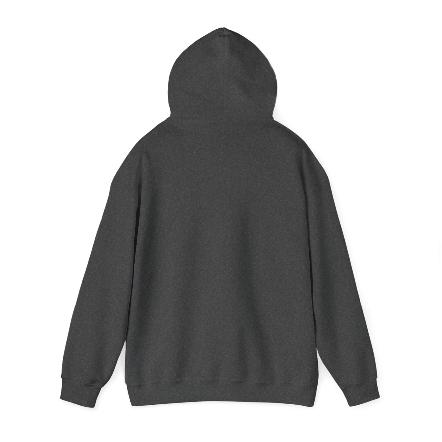 Frenzy Graphic Hoodie with Red Accent - Cosy Unisex Heavy Blend Apparel. - Fitness Frenzy