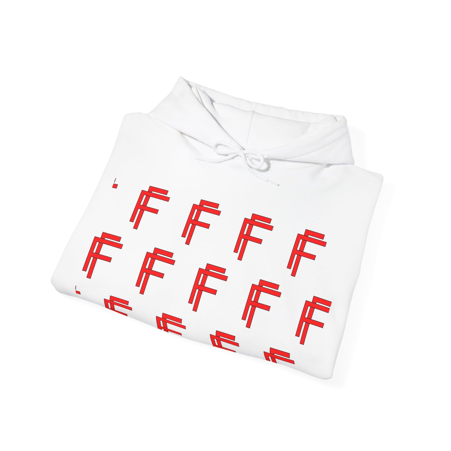 Frenzy Unisex Hoodie - Stylish Heavy Blend Sweatshirt with 'F' Design. - Fitness Frenzy