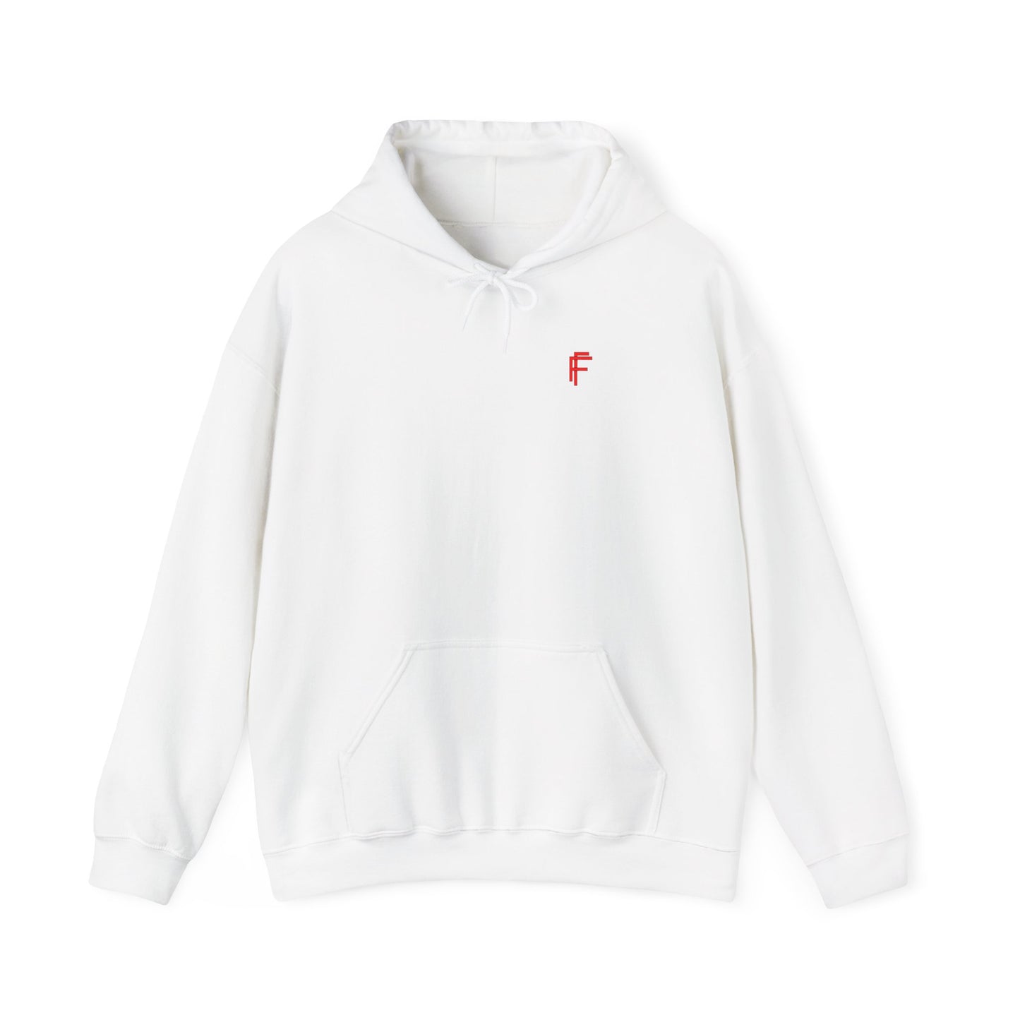 Frenzy Logo Hoodie for Everyday Comfort - Red Logo. - Fitness Frenzy
