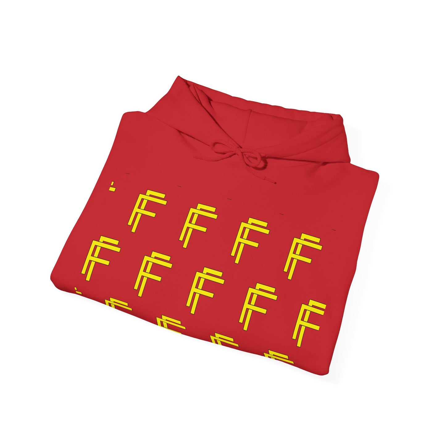 Frenzy 'F' Crazy Unisex Heavy Blend™ Hooded Sweatshirt. - Fitness Frenzy