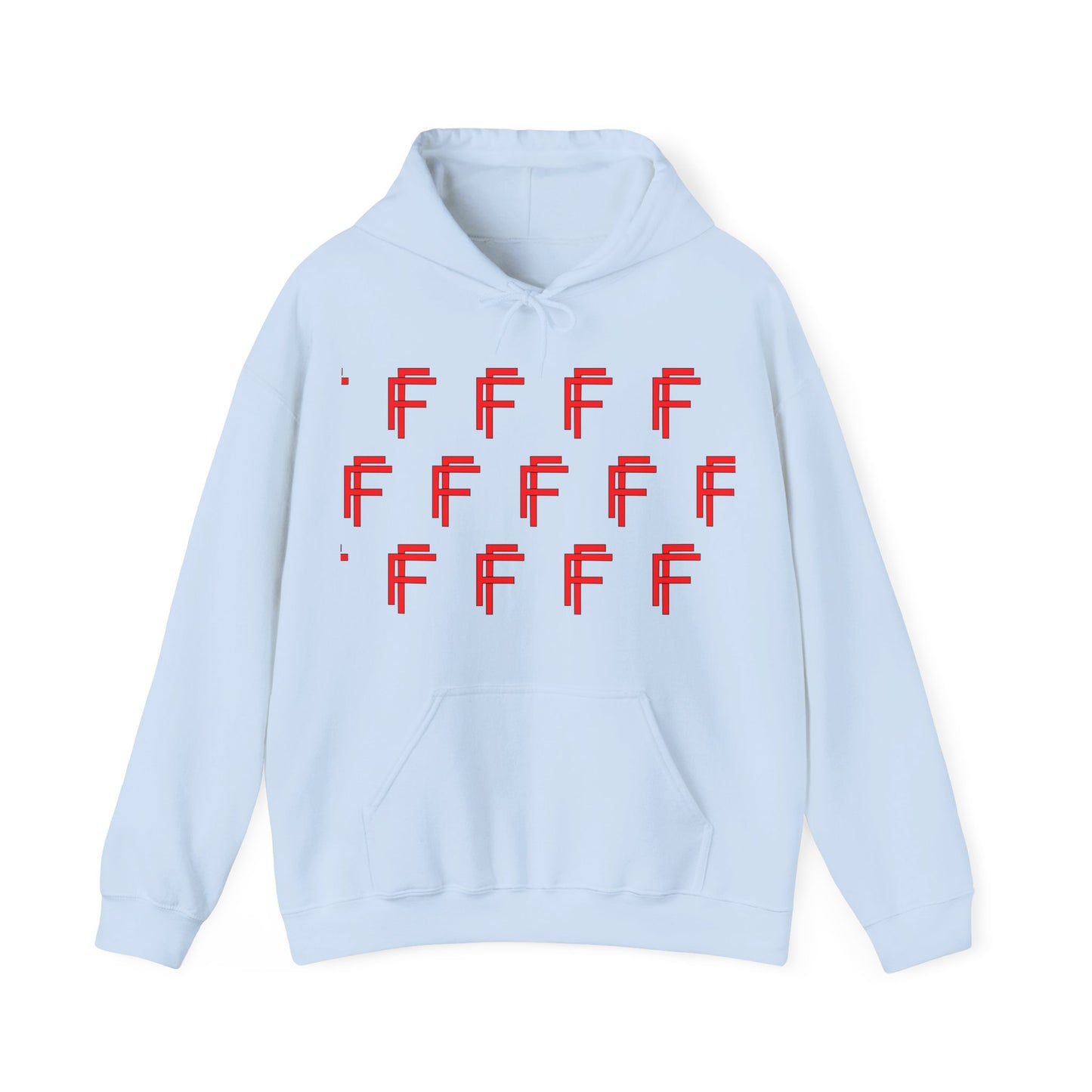 Frenzy Unisex Hoodie - Stylish Heavy Blend Sweatshirt with 'F' Design. - Fitness Frenzy