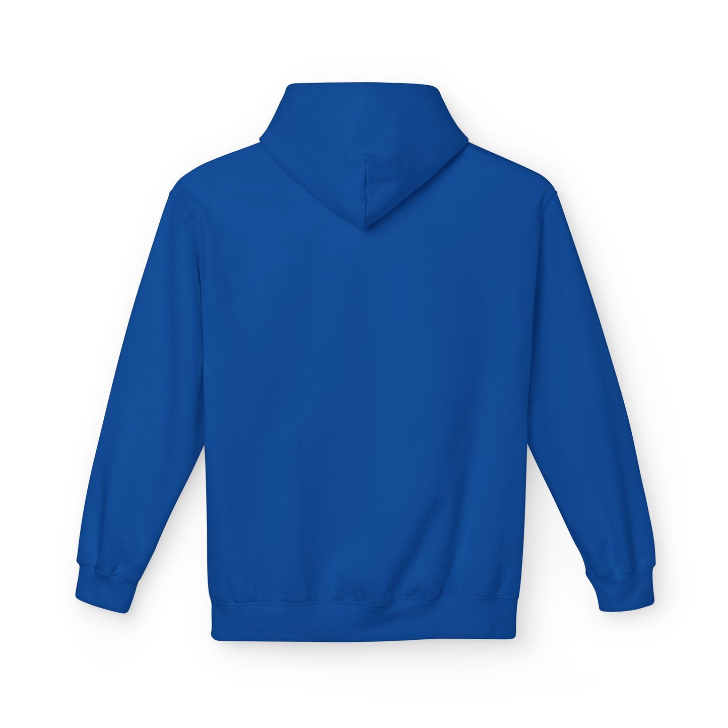 Fitness Frenzy Unisex Fleece Hoodie with Black Logo - Softstyle Comfort for Everyone. - Fitness Frenzy