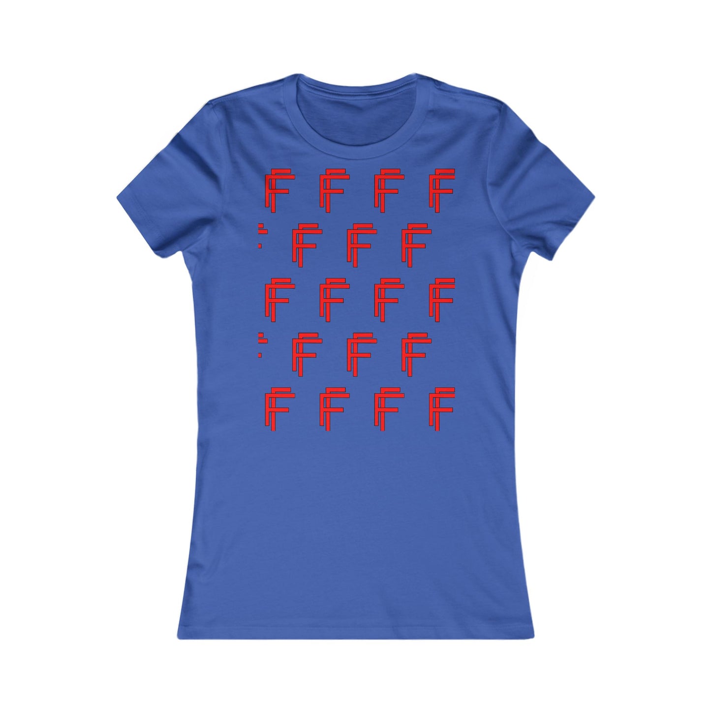 Frenzy - Casual Graphic Tee - Women's 'F' Design for Everyday Wear. - Fitness Frenzy