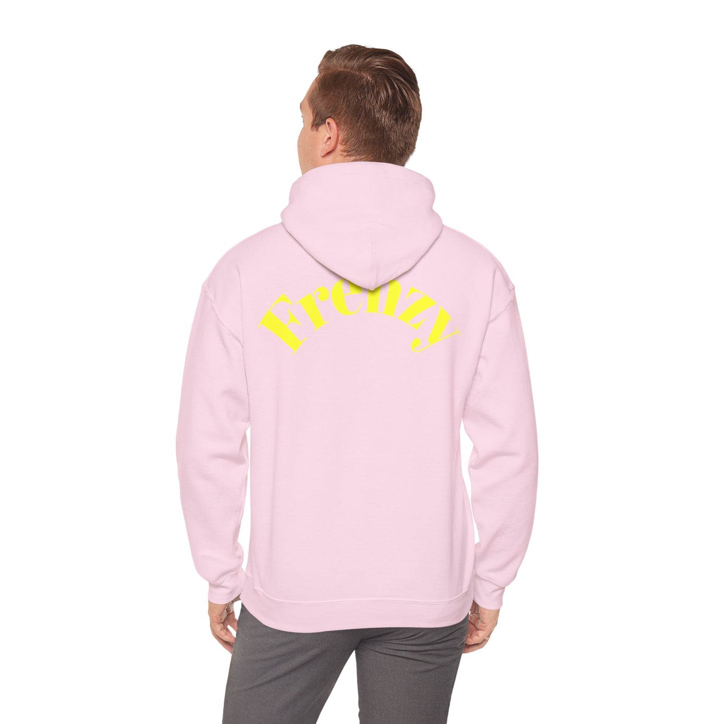 Frenzy 'F' Crazy Unisex Heavy Blend™ Hooded Sweatshirt. - Fitness Frenzy