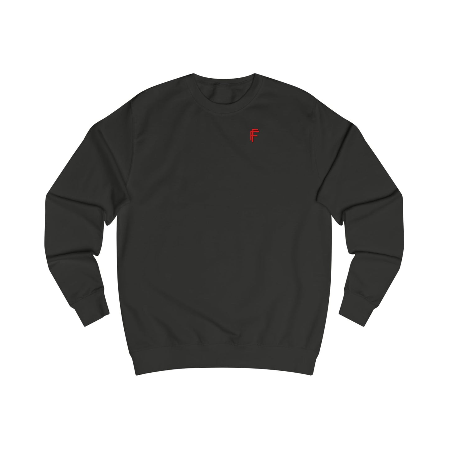FRENZY Unisex Sweatshirt with Red Logo. - Fitness Frenzy