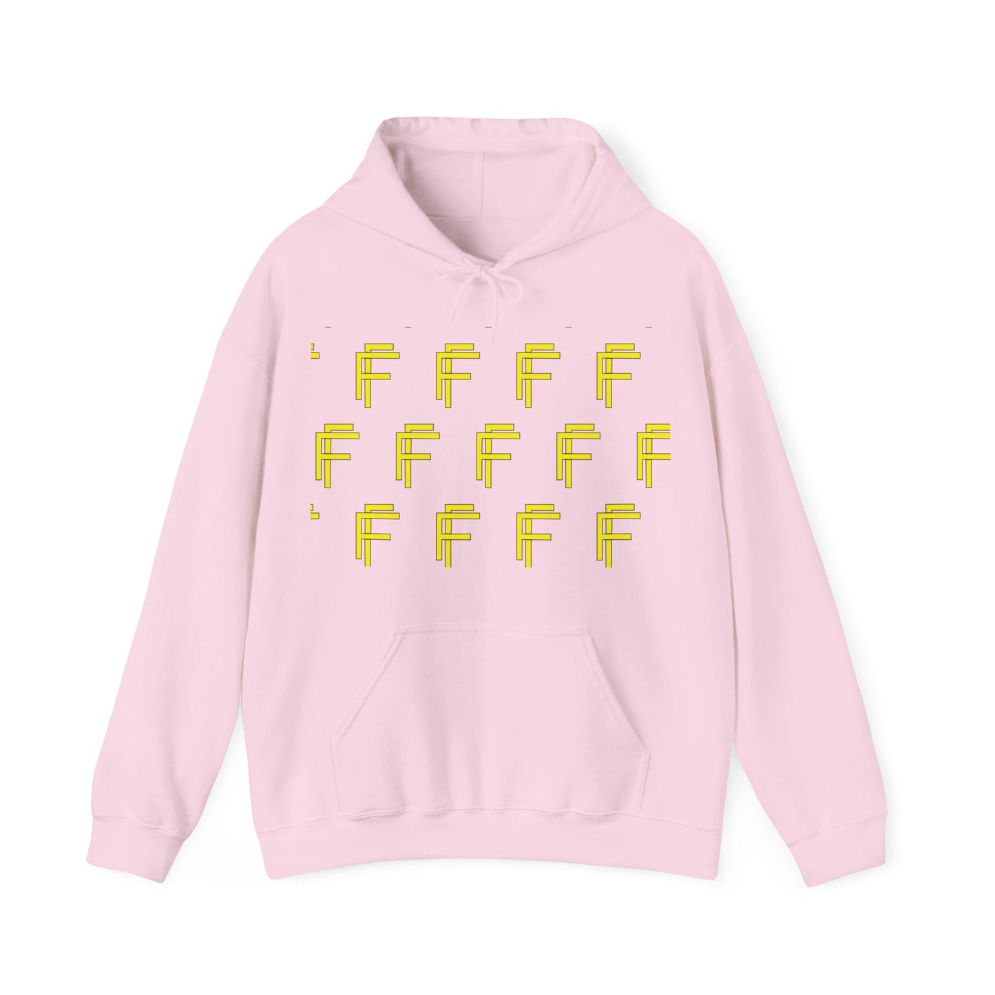 Frenzy 'F' Crazy Unisex Heavy Blend™ Hooded Sweatshirt. - Fitness Frenzy